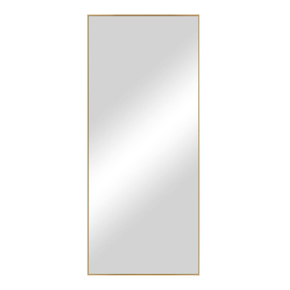 Neutype 71 x 24 Full Length Standing Floor Mirror in Gold WGL1s