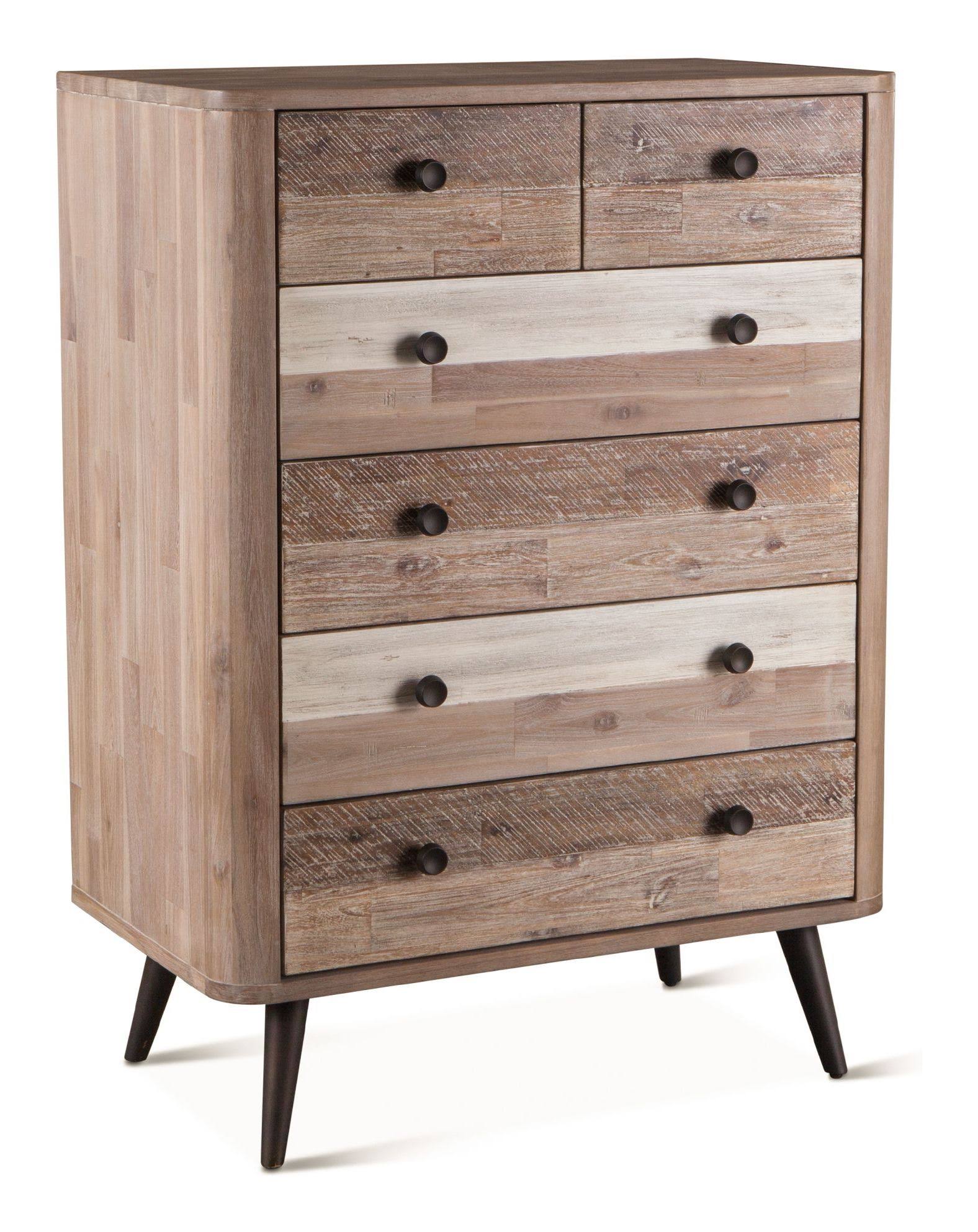 World Interiors Newport Acacia Wood Chest WGL1s