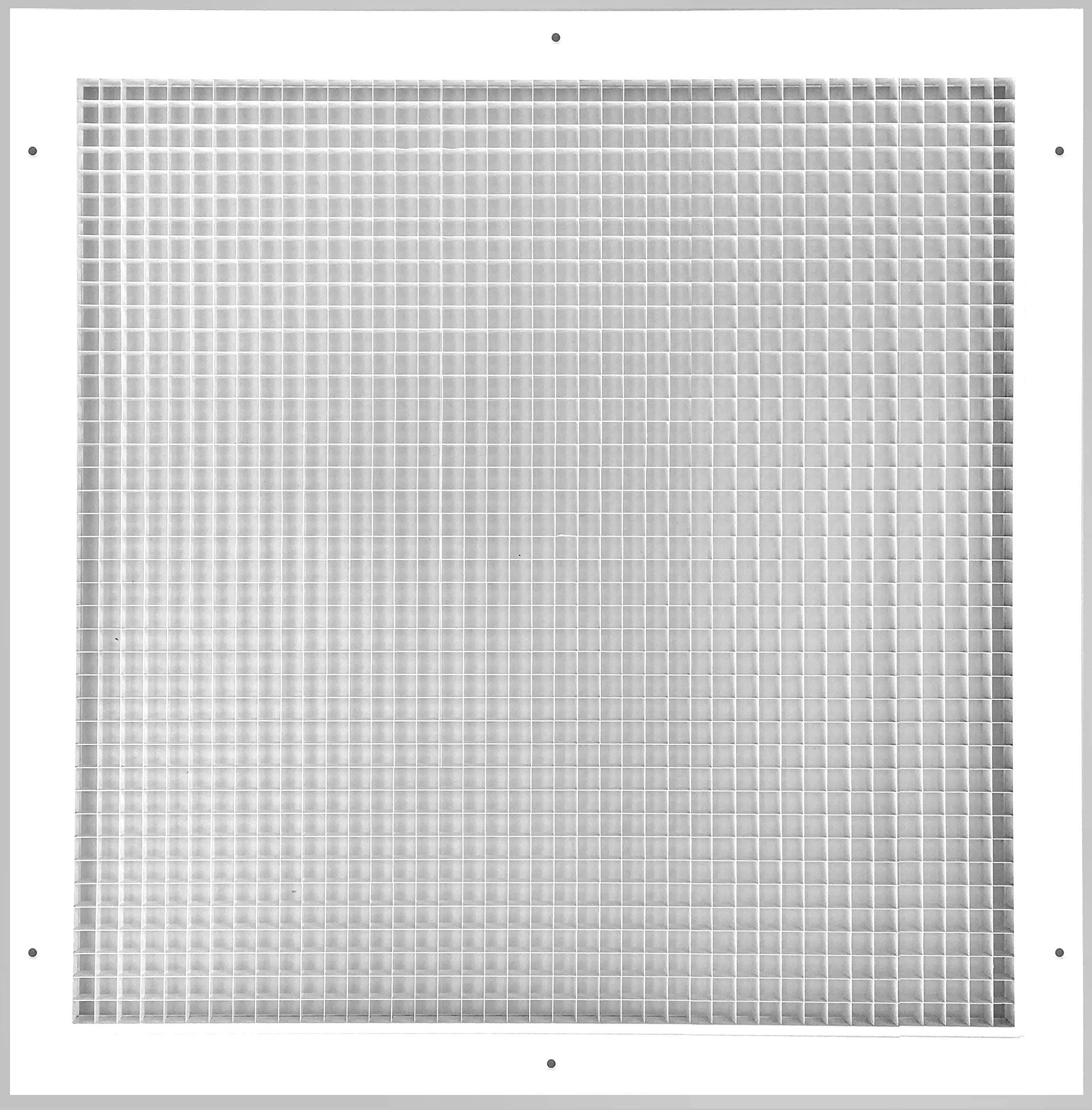 36 X 36 Cube Core Eggcrate Return Air Grille Aluminum Rust Proof