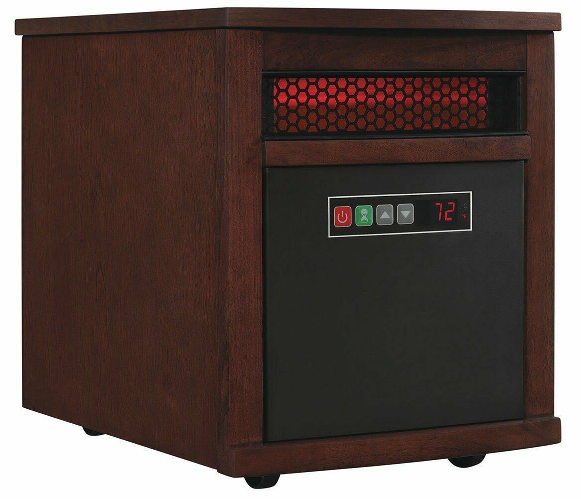 Duraflame 9HM8101C299 Portable Electric Infrared Quartz Heater Cherry