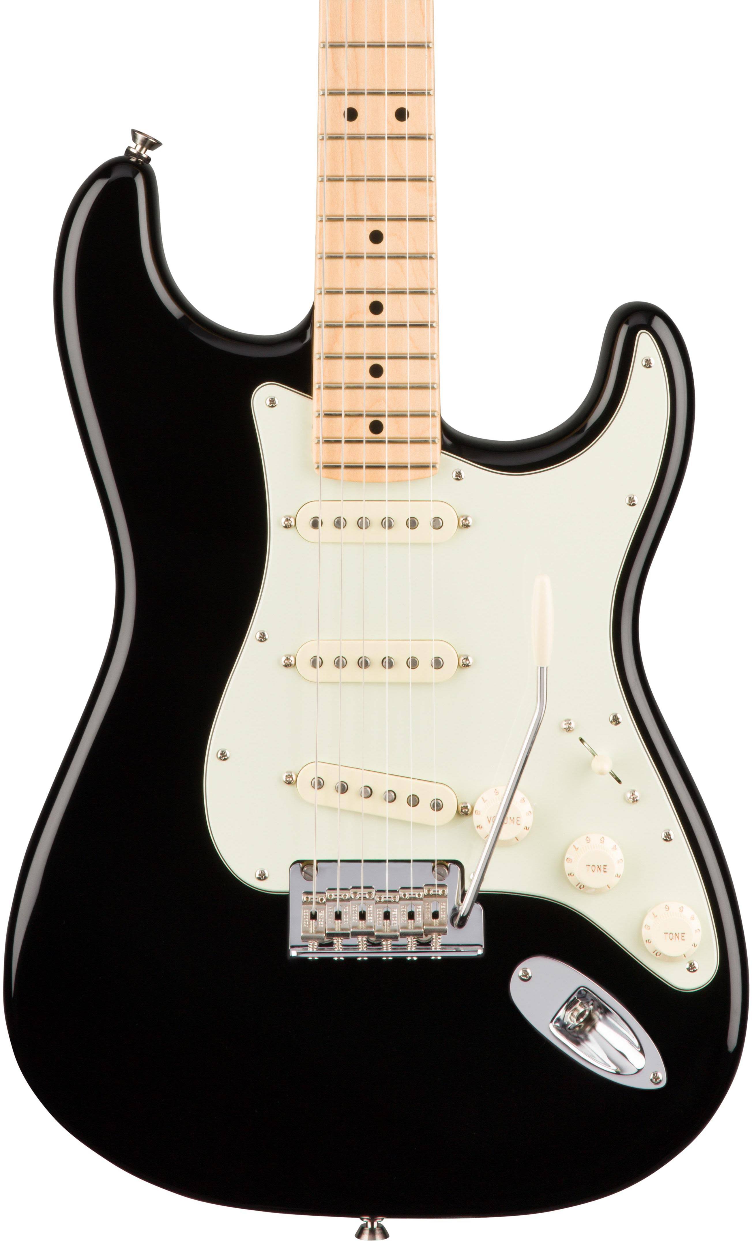 American Professional Stratocaster with Maple Fretboard Black - WGL-1-s