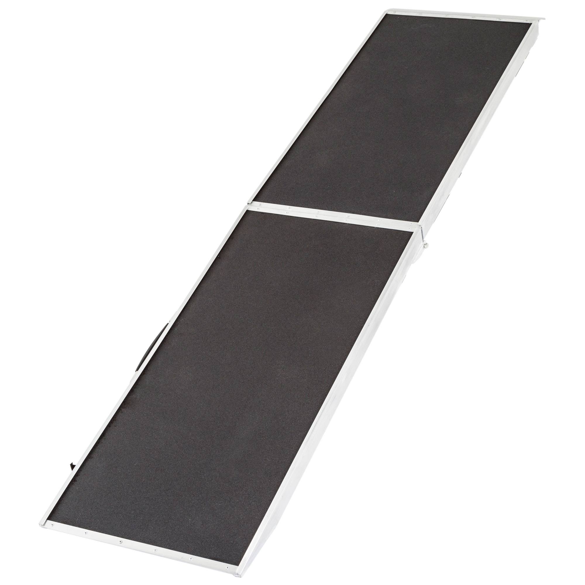 8 ft. Lightweight Extra Wide Folding Aluminum Pet Ramp WGL1s