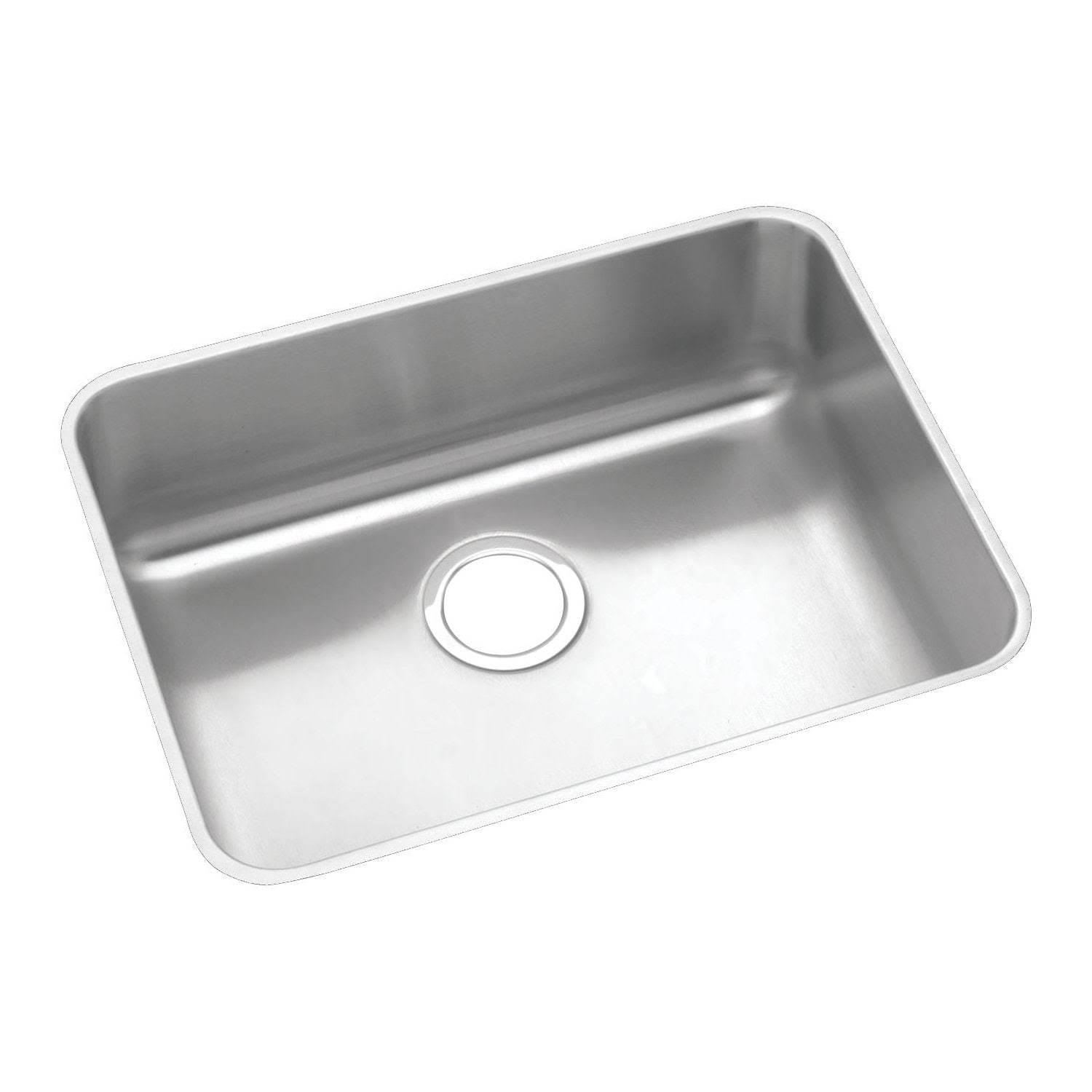 Elkay Eluh2115 Gourmet Lustertone Stainless Steel Single Bowl