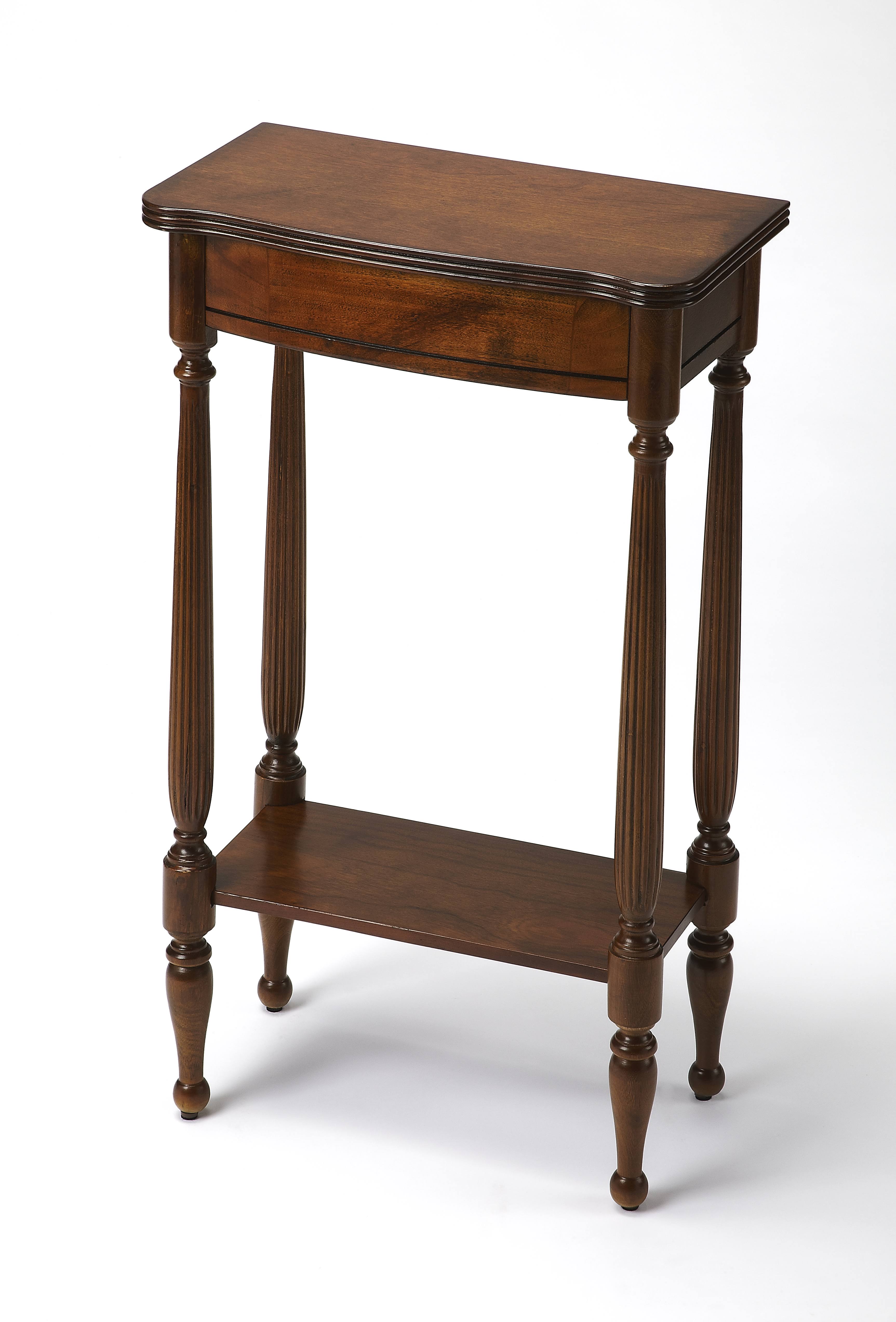 Butler Whitney Antique Cherry Console Table WGL1s