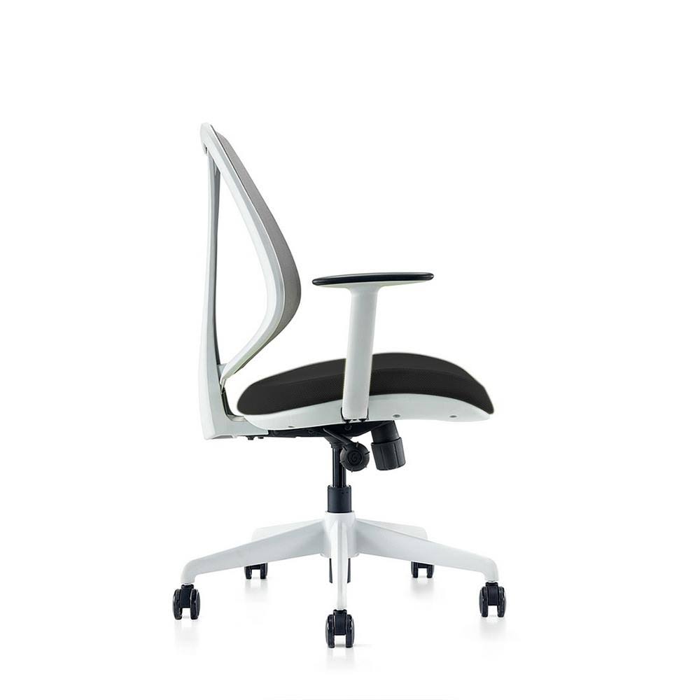 CozyBlock Omin Series Gray Mesh Low Back Office Chair with Lumbar