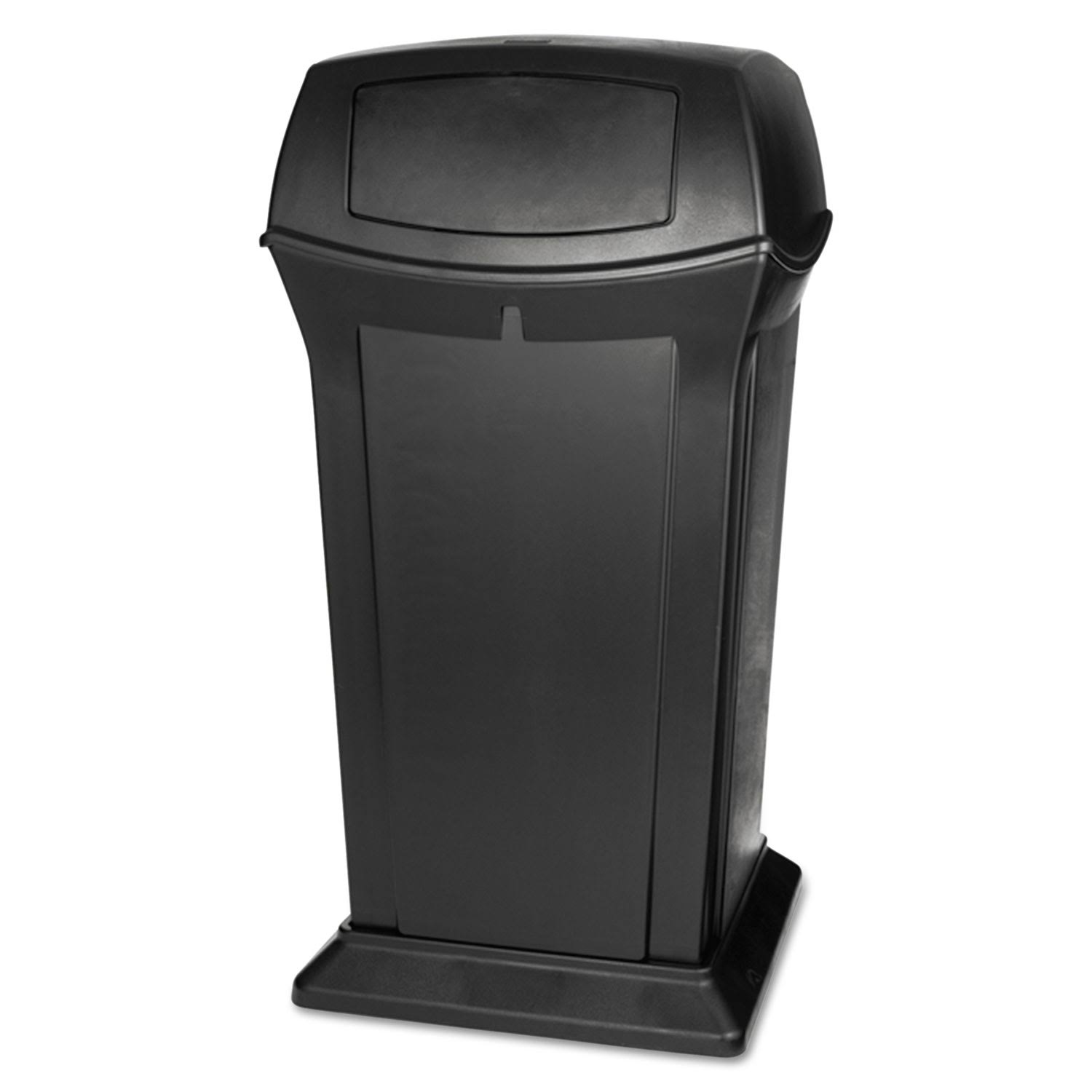 Rubbermaid FG917500BLA Ranger Black 65 Gallon Container - WGL-1-s