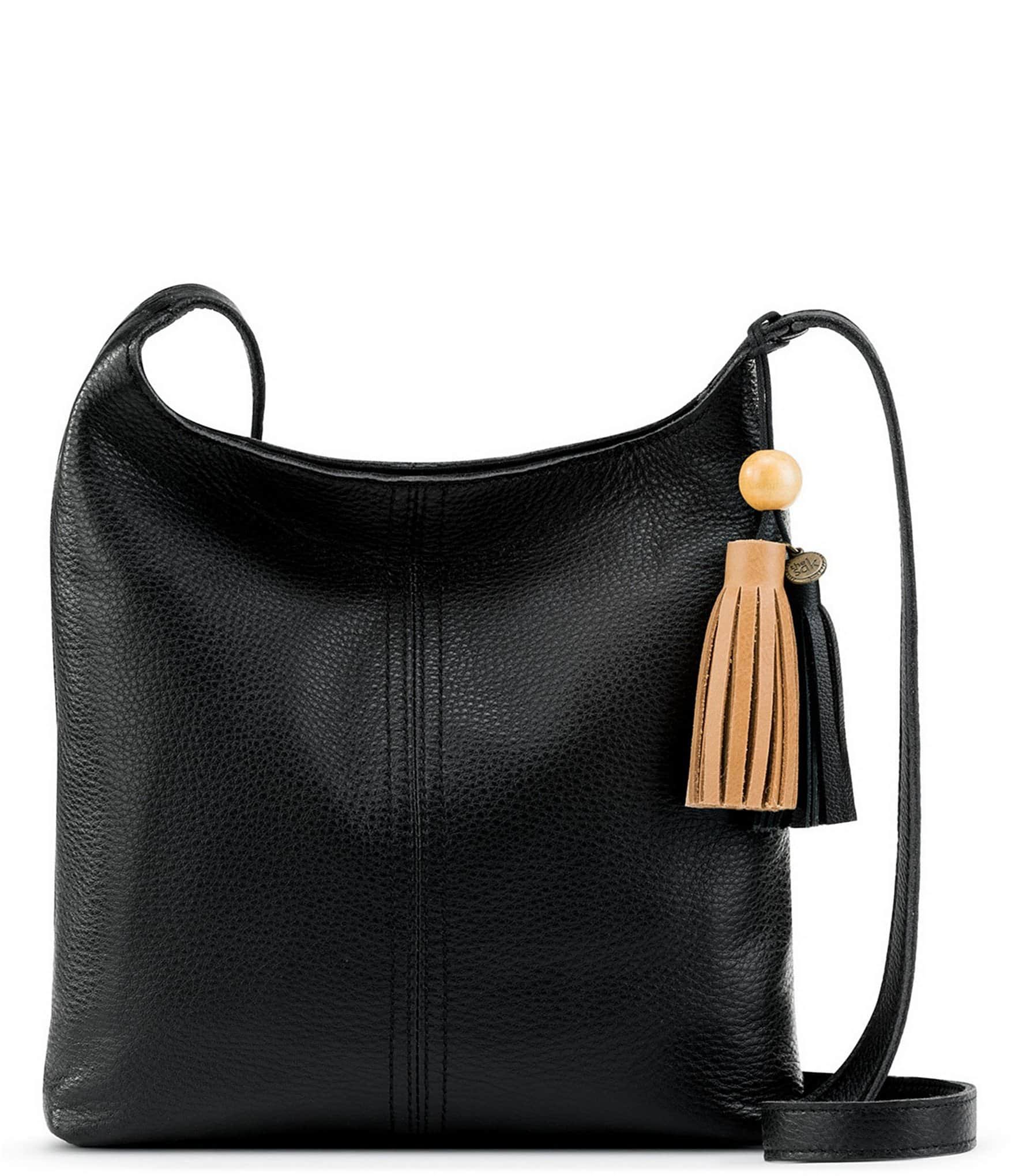 The Sak Huntley Crossbody Bag Black Leather WGL1s