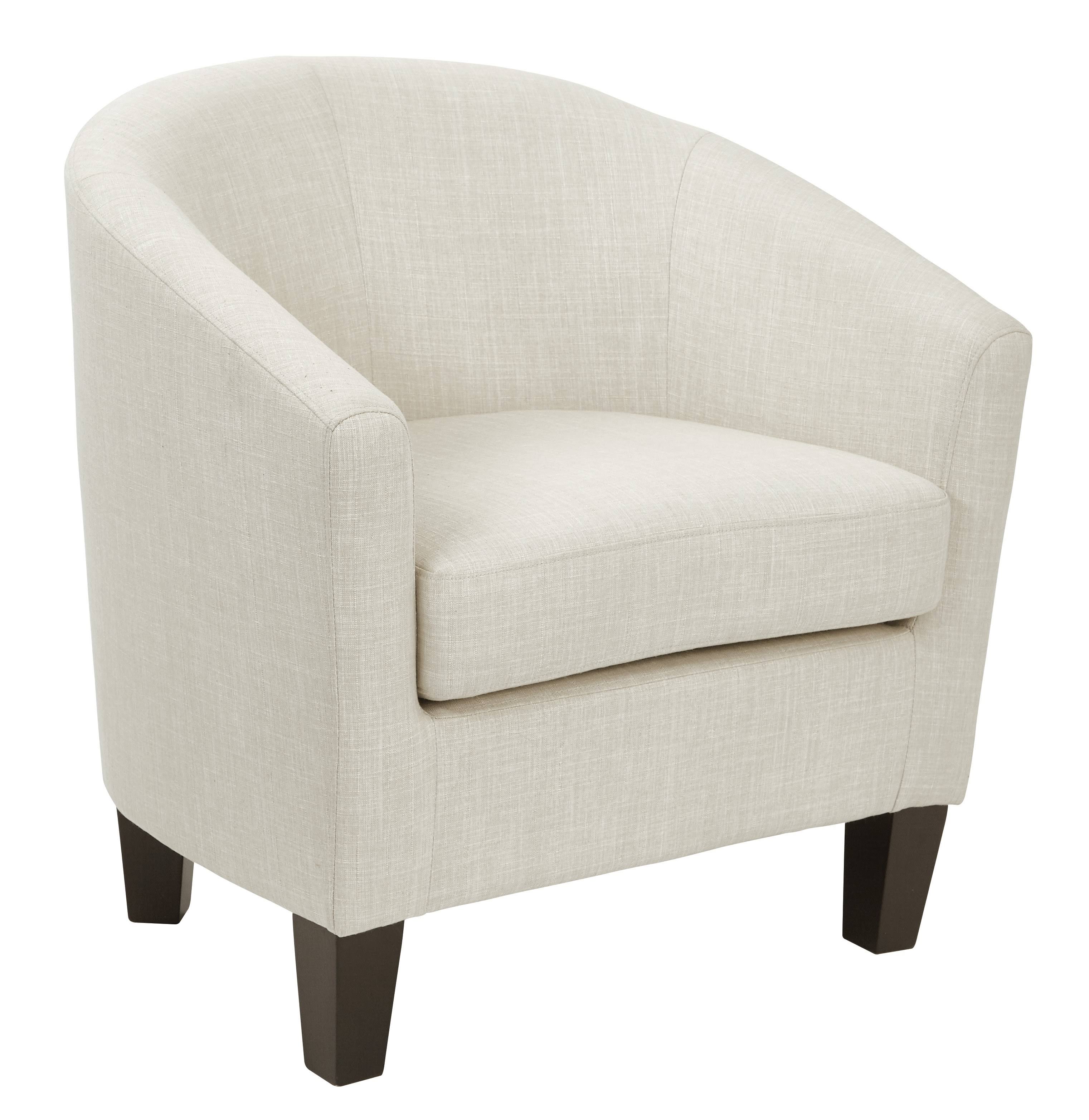 Ethan Tub Chair Linen Fabric WGL1s