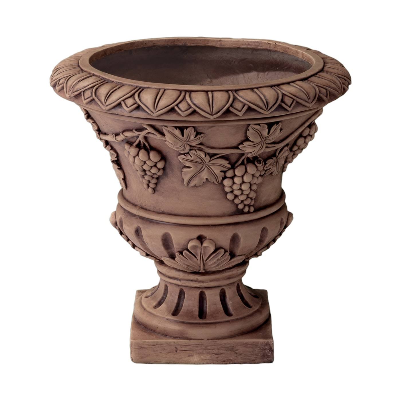 Roman 21 in. Light Brown Urn Planter WGL1s