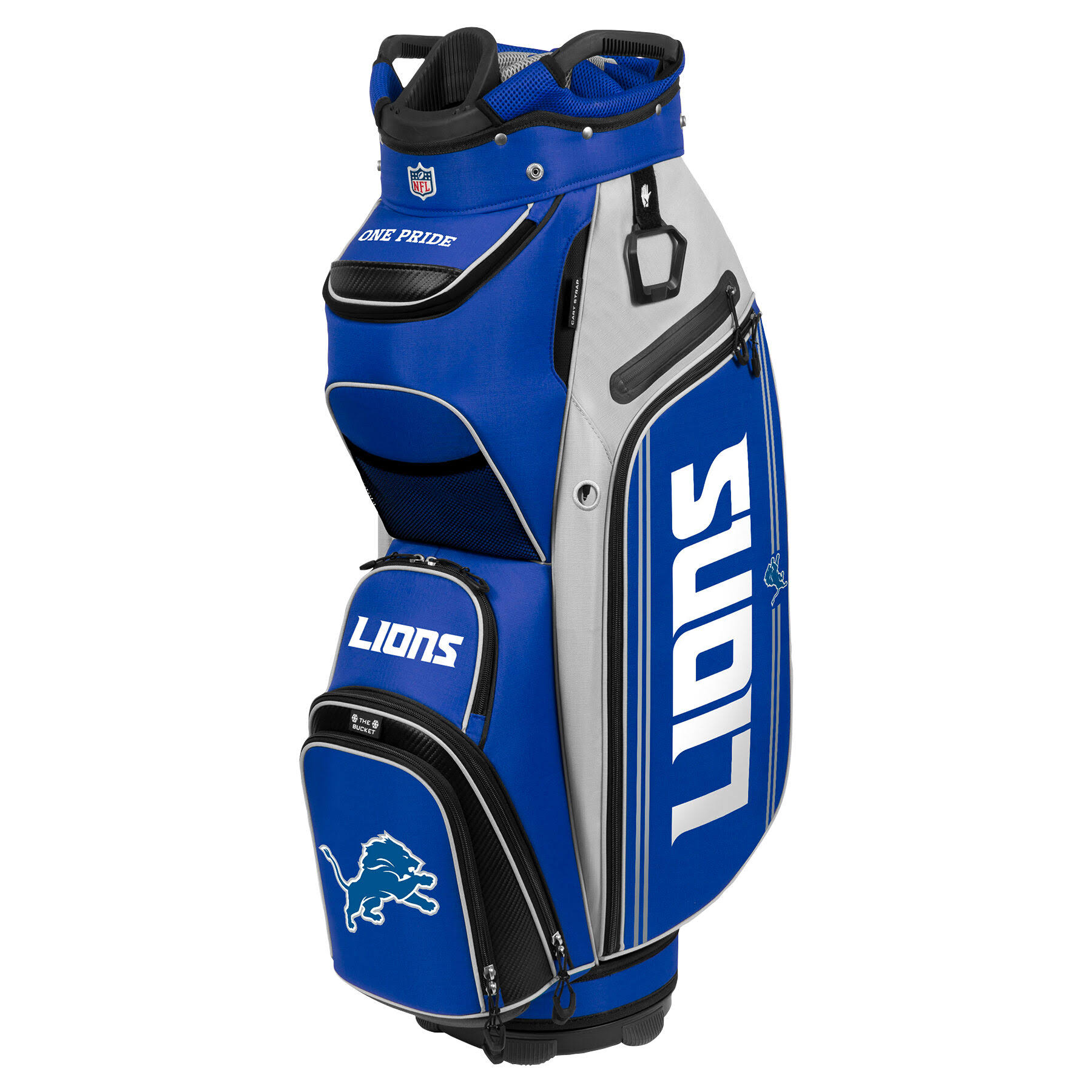 WinCraft Detroit Lions Bucket III Cooler Cart Golf Bag WGL1s
