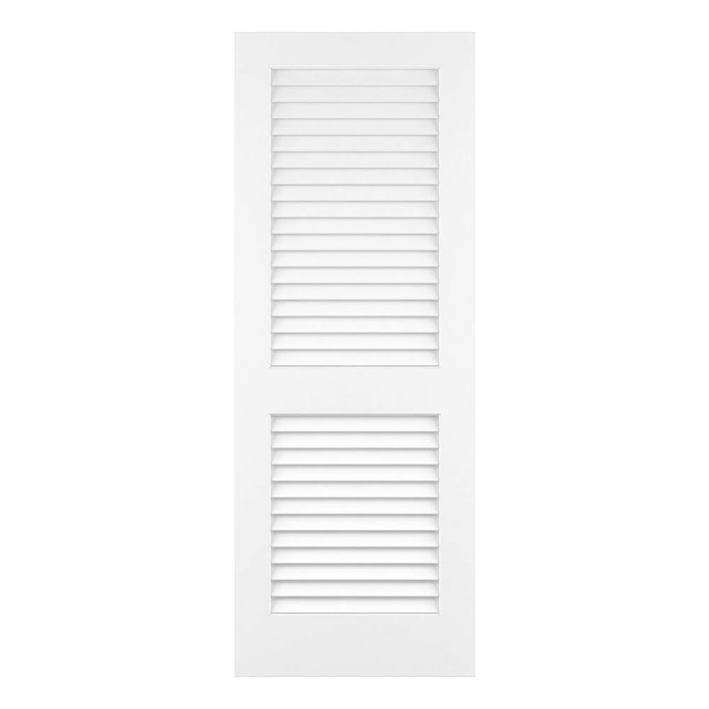 Frameport Louvered Solid Manufactured Wood Plantation Louver Slab