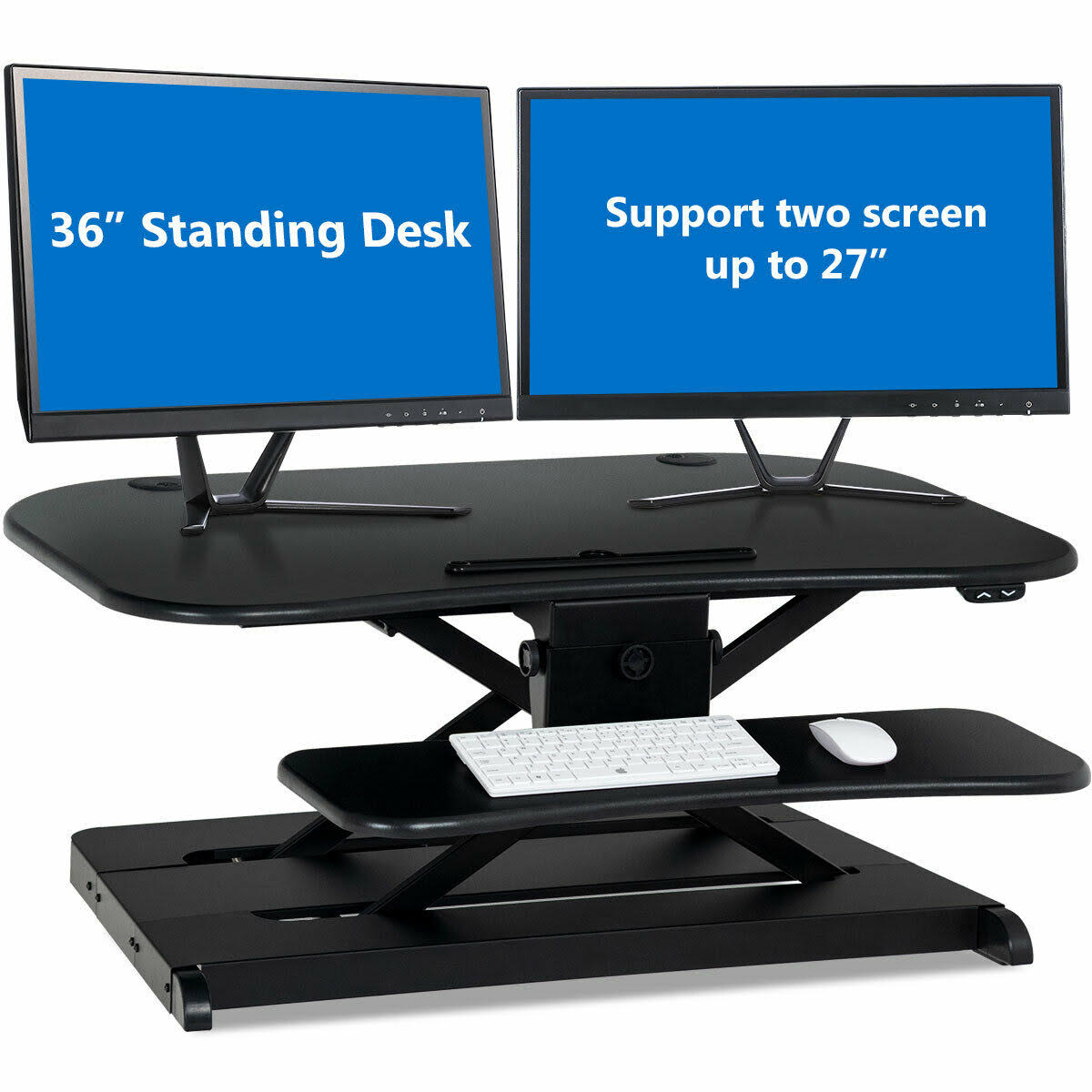 Costway Electric Standing Desk Height Adjustable Tabletop Sit to Stand