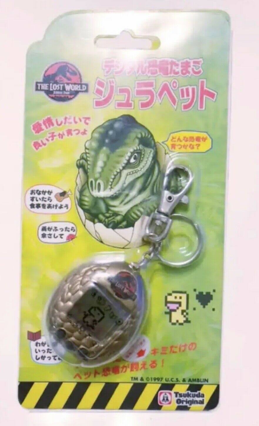 The Lost World Jurassic Park JURAPET Tsukuda Original Tamagotchi 1997 The Lost World Jurassic Park JURAPET Tsukuda Original Tamagotchi 1997