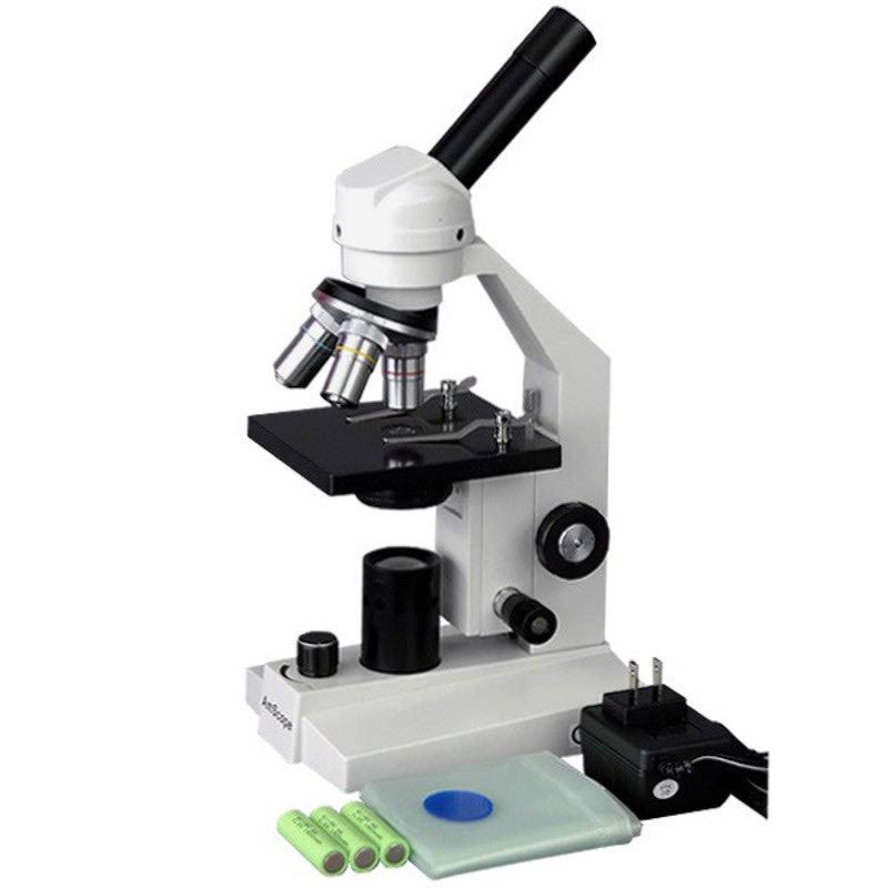 AmScope 40X-800X LED Cordless Student Compound Microscope - WGL-1-s
