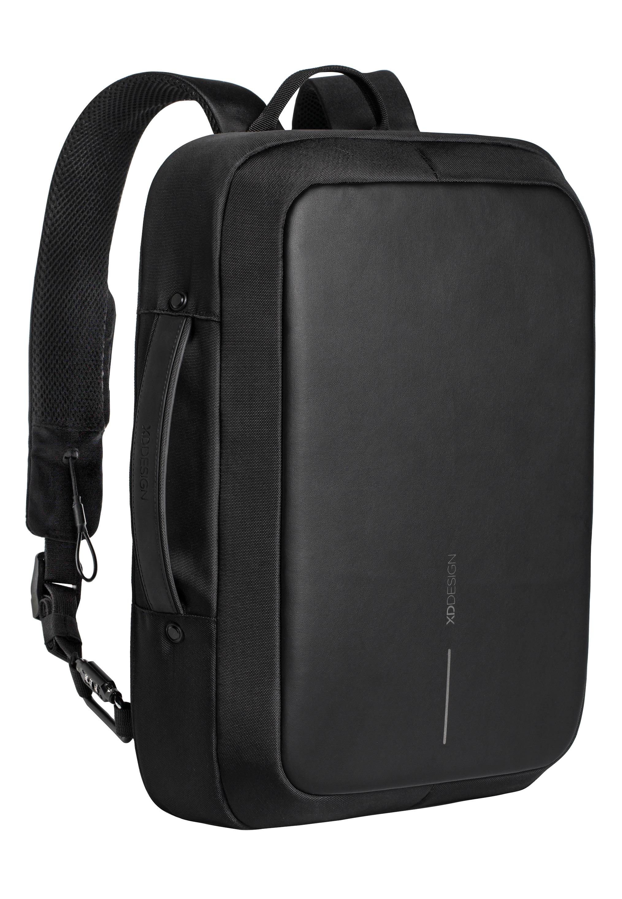Bobby Bizz AntiTheft Backpack & Briefcase Black WGL1s