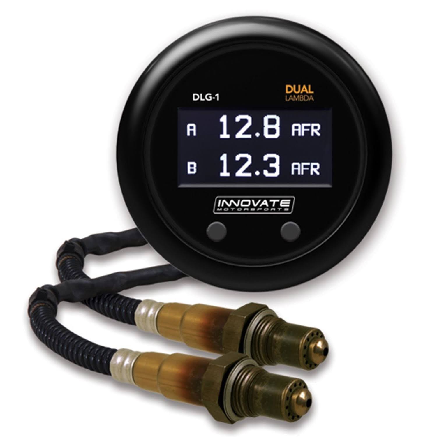 Motorsports 3891 DLG1 Dual Lambda Air/Fuel Ratio Gauge Kit WGL1s