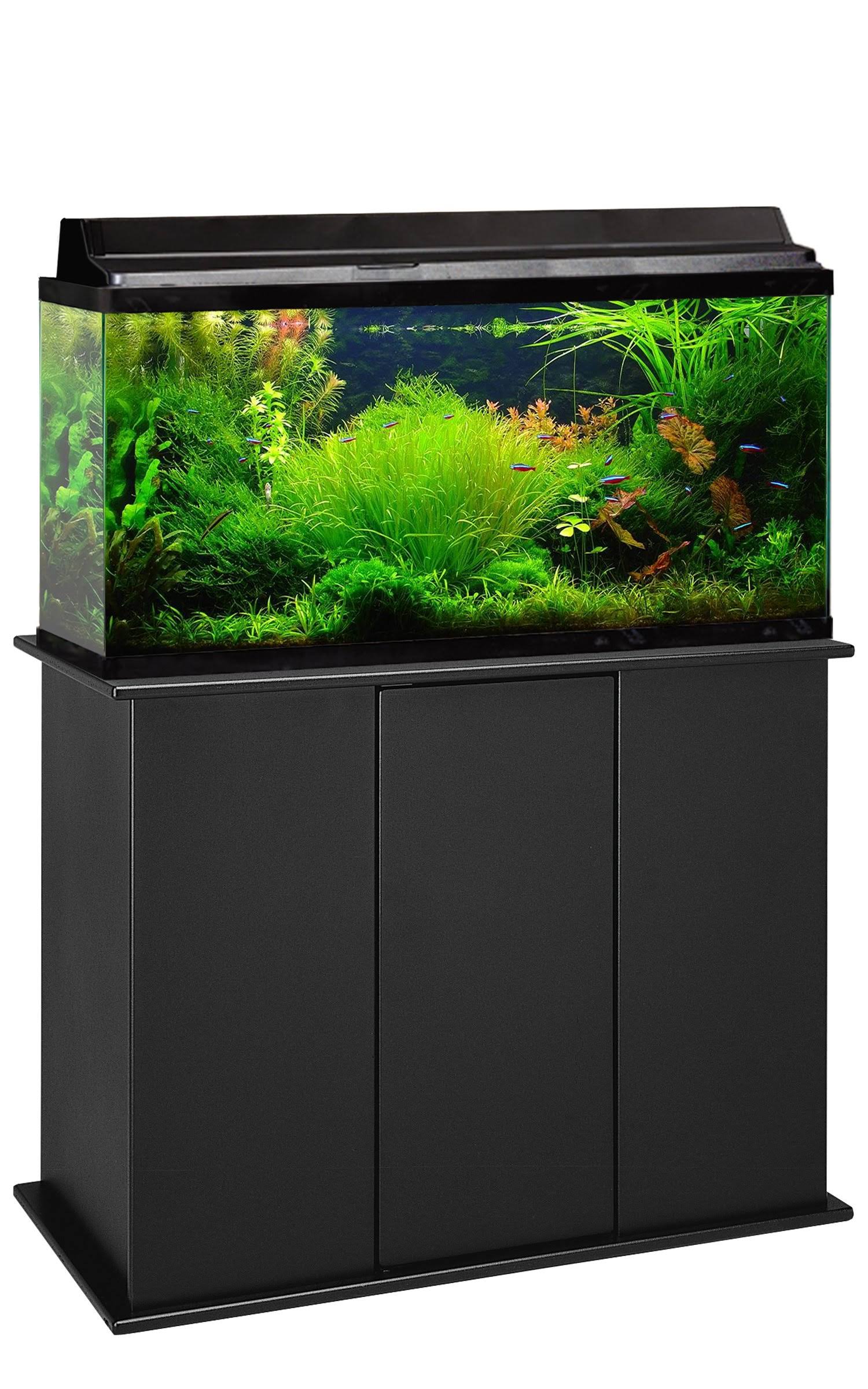 Aquatic Fundamentals 5065 Gallon Black Upright Aquarium Stand petsdu