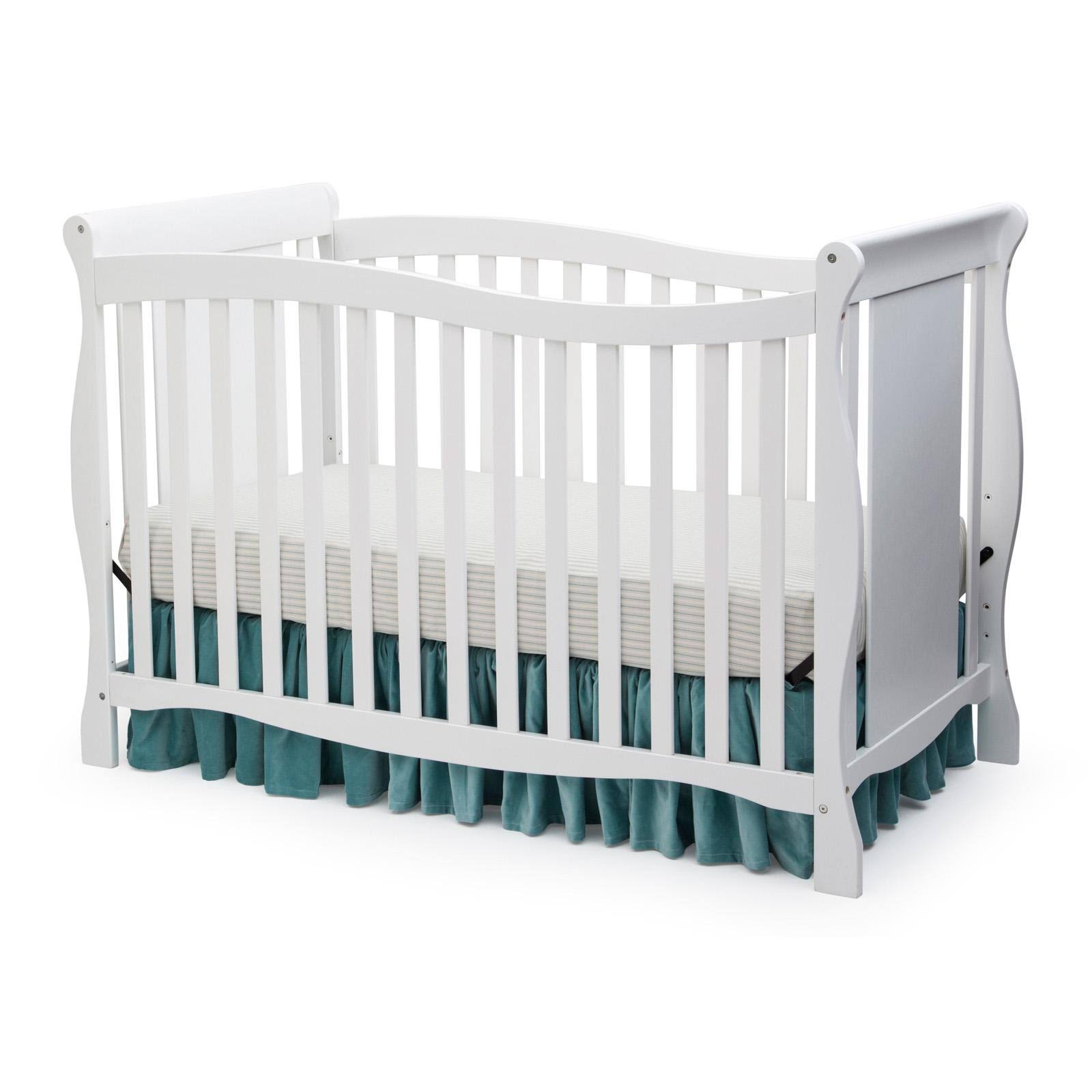 Delta Children Brookside 4in1 Convertible Crib, White WGL1s