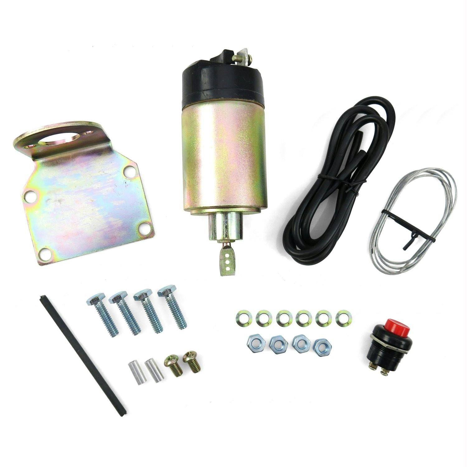 AutoLoc 75 lbs Shaved Door Solenoid Pop Handle/Latch Popper Kit WGL1s