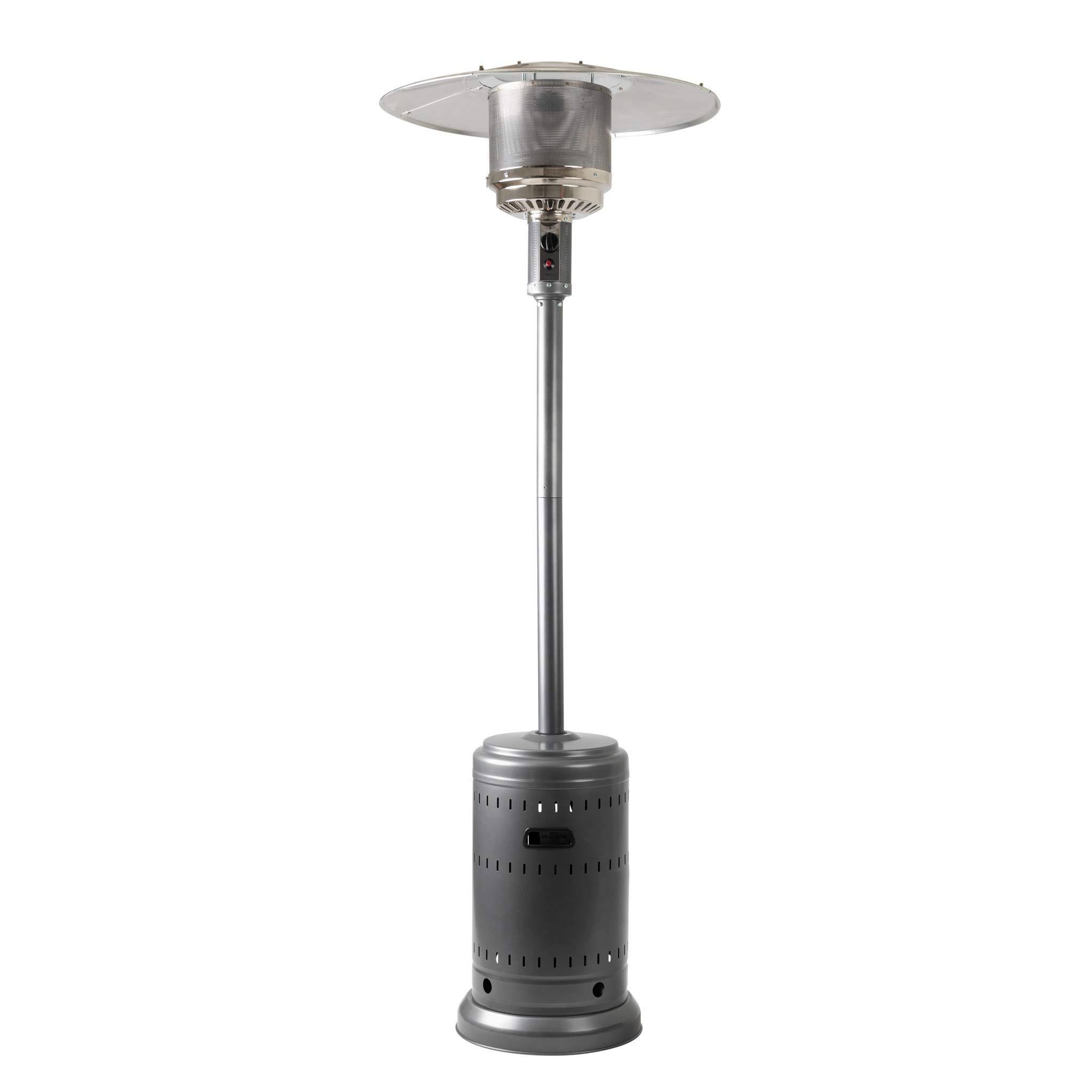AmazonBasics Commercial Outdoor Patio Heater, Slate Grey petsdu