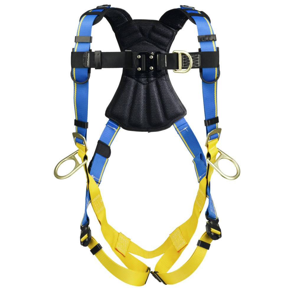 Werner H163002 Blue Armor 2000 Climbing/Positioning Harness, Quick