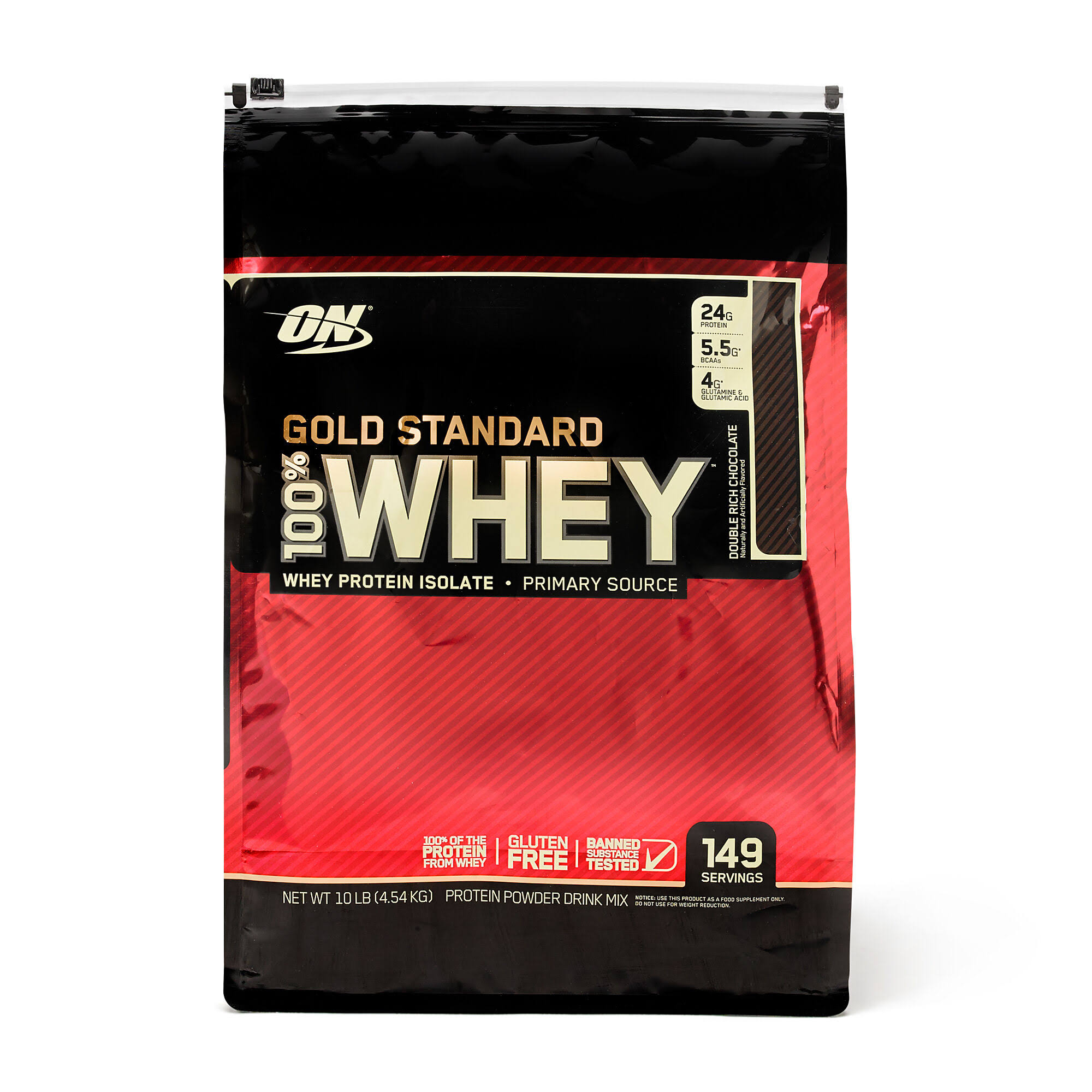 Optimum Nutrition Gold Standard 100 Whey Protein, Double Rich