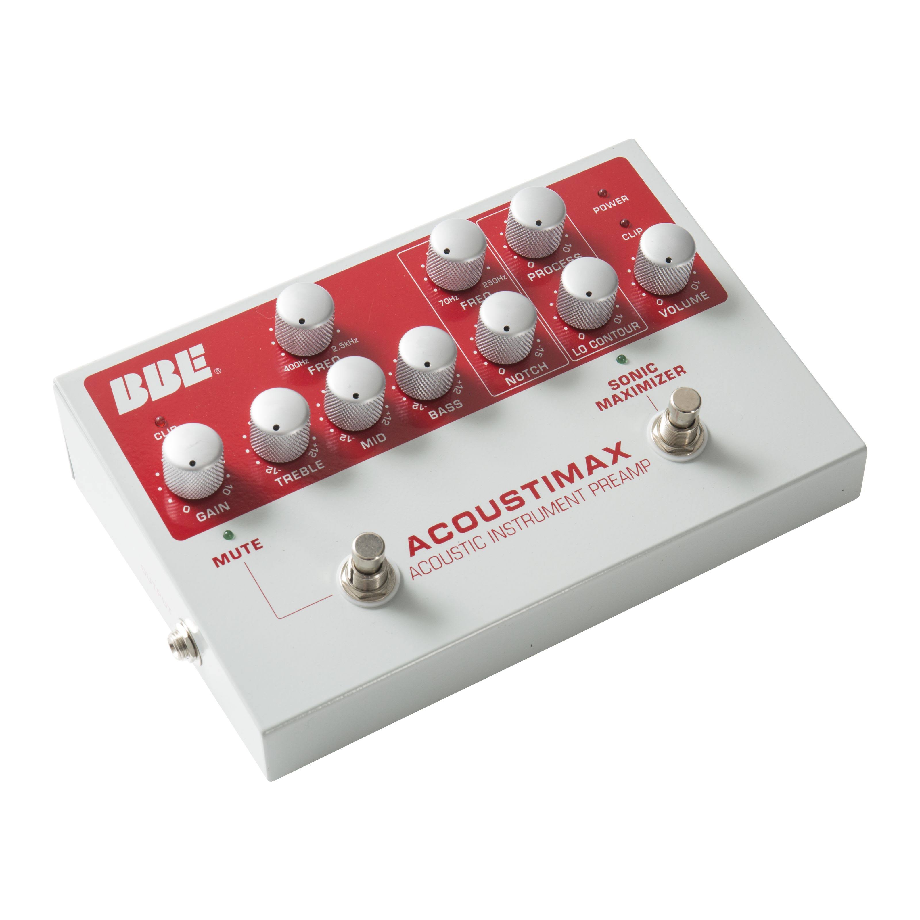 BBE Acoustimax Sonic Maximizer / Preamp Pedal - Petsdu