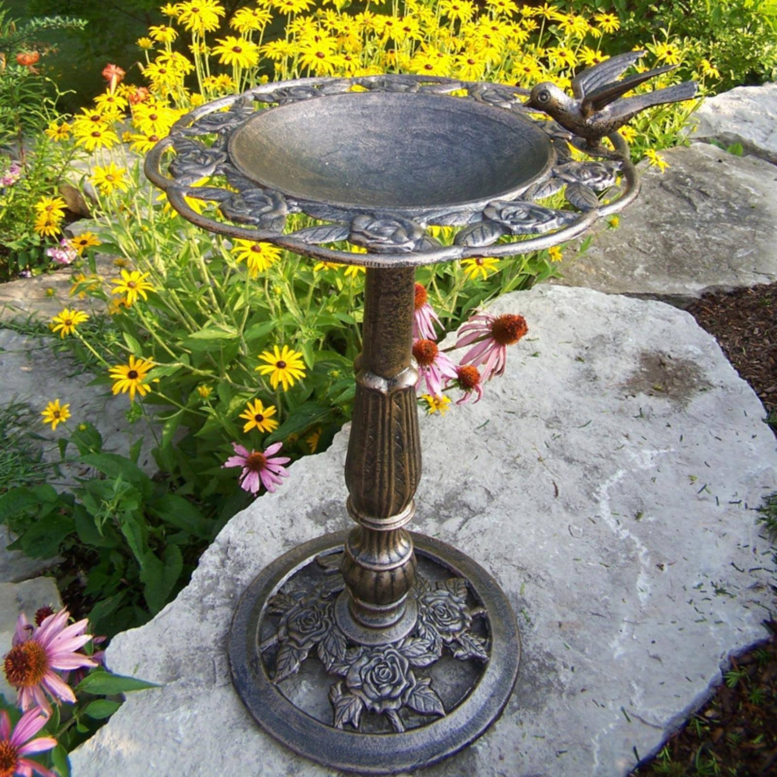 Oakland Living Rose Bird Bath WGL1s