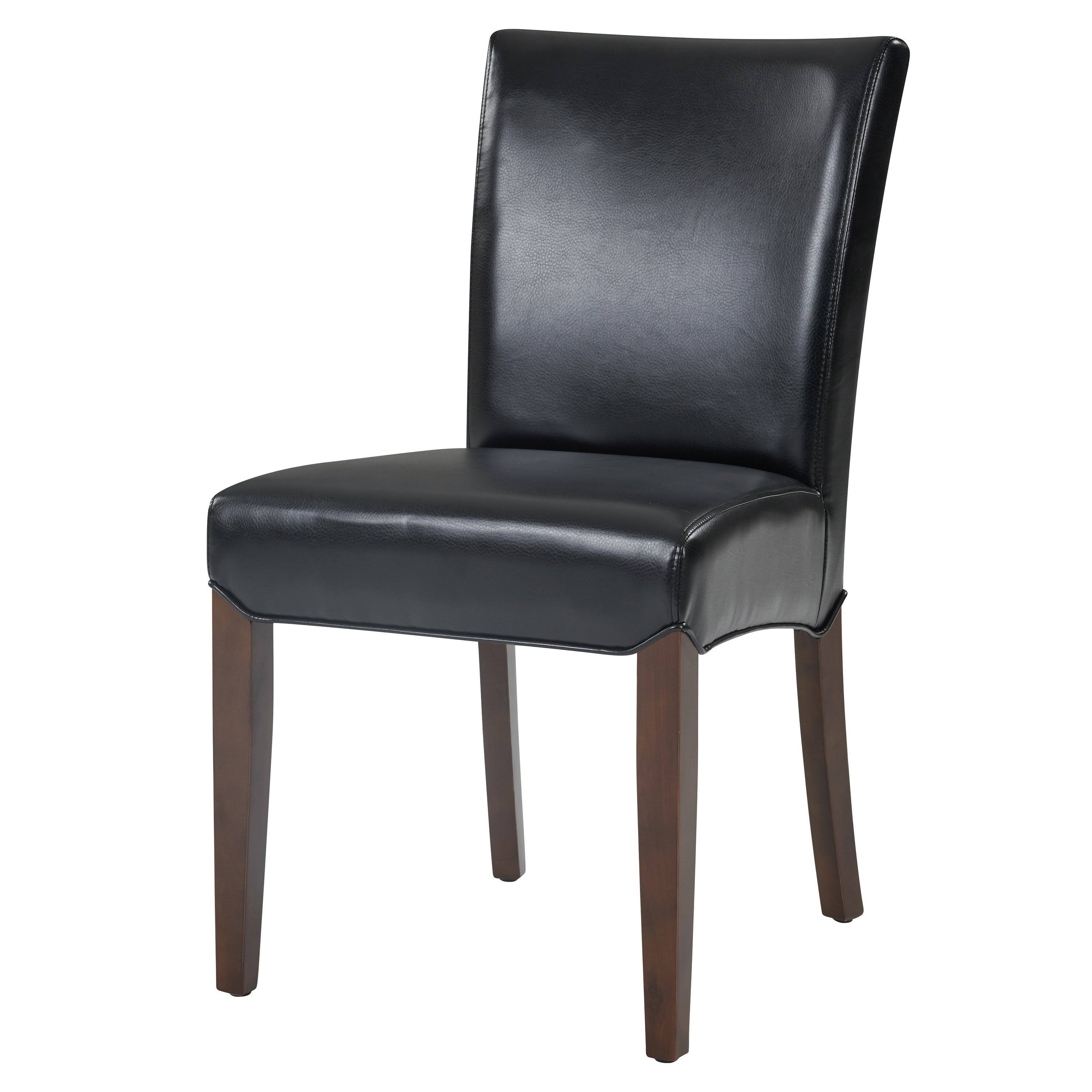 New Pacific Direct Beverly Hills Bonded Leather Dining Chair, Set of 2