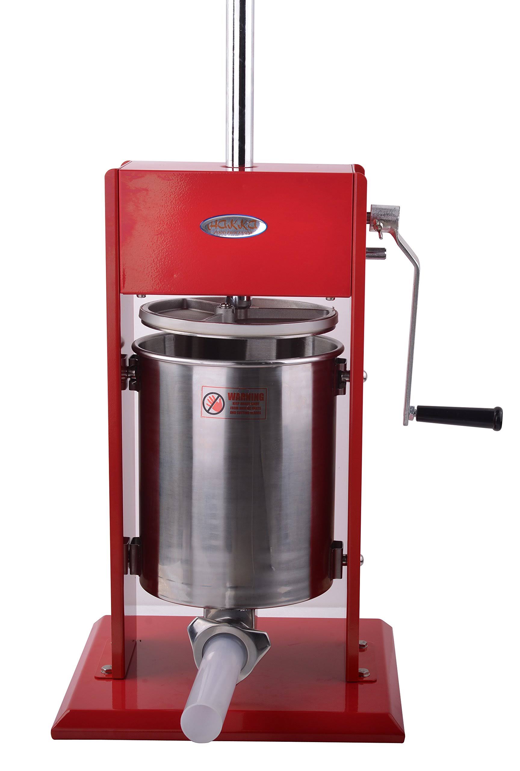 Hakka Brothers Hakka 22 Lbs(10 Liter) Sausage Stuffer 2 Speed Stainless