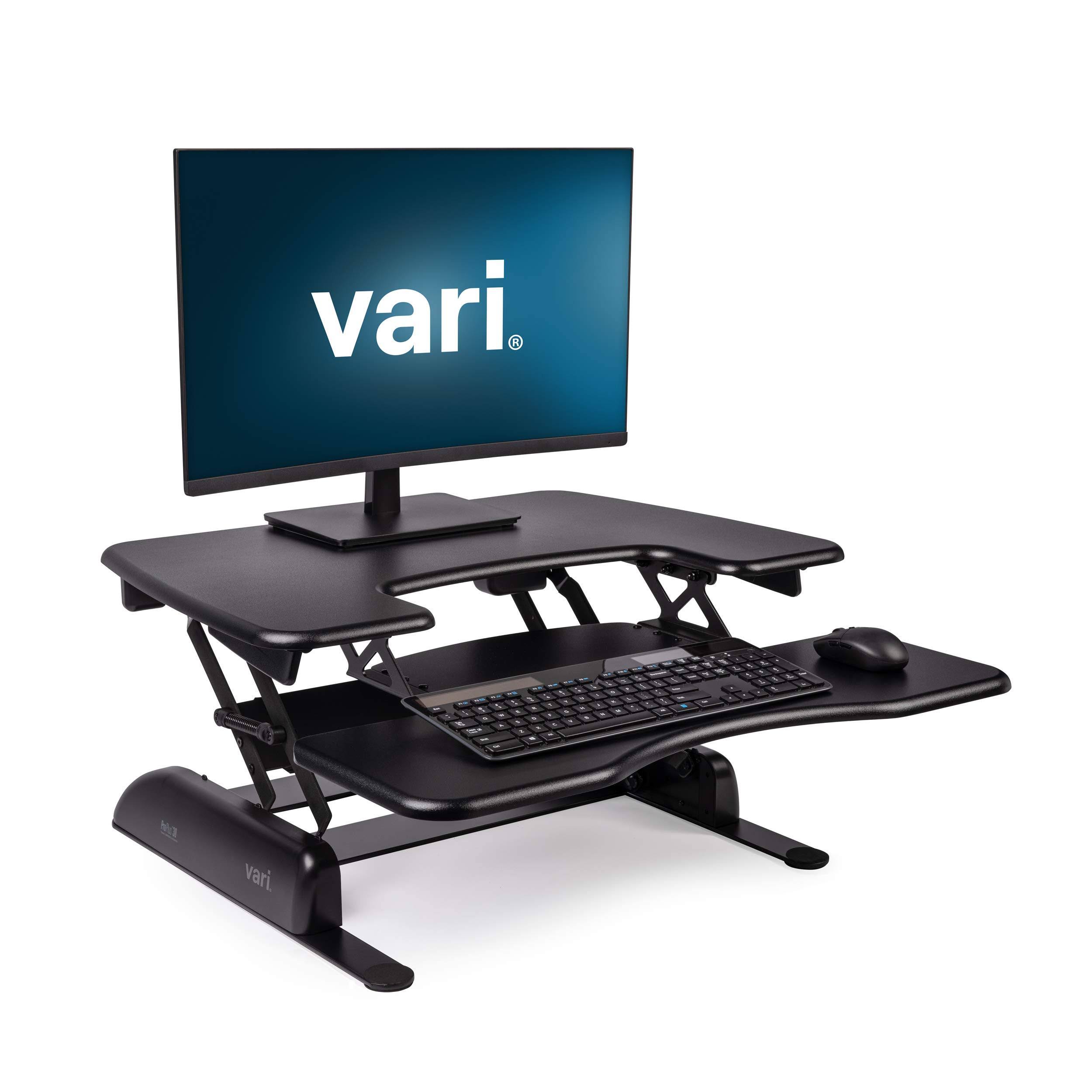 VARIDESK Pro Plus 30 Standing desk converter black WGL1s