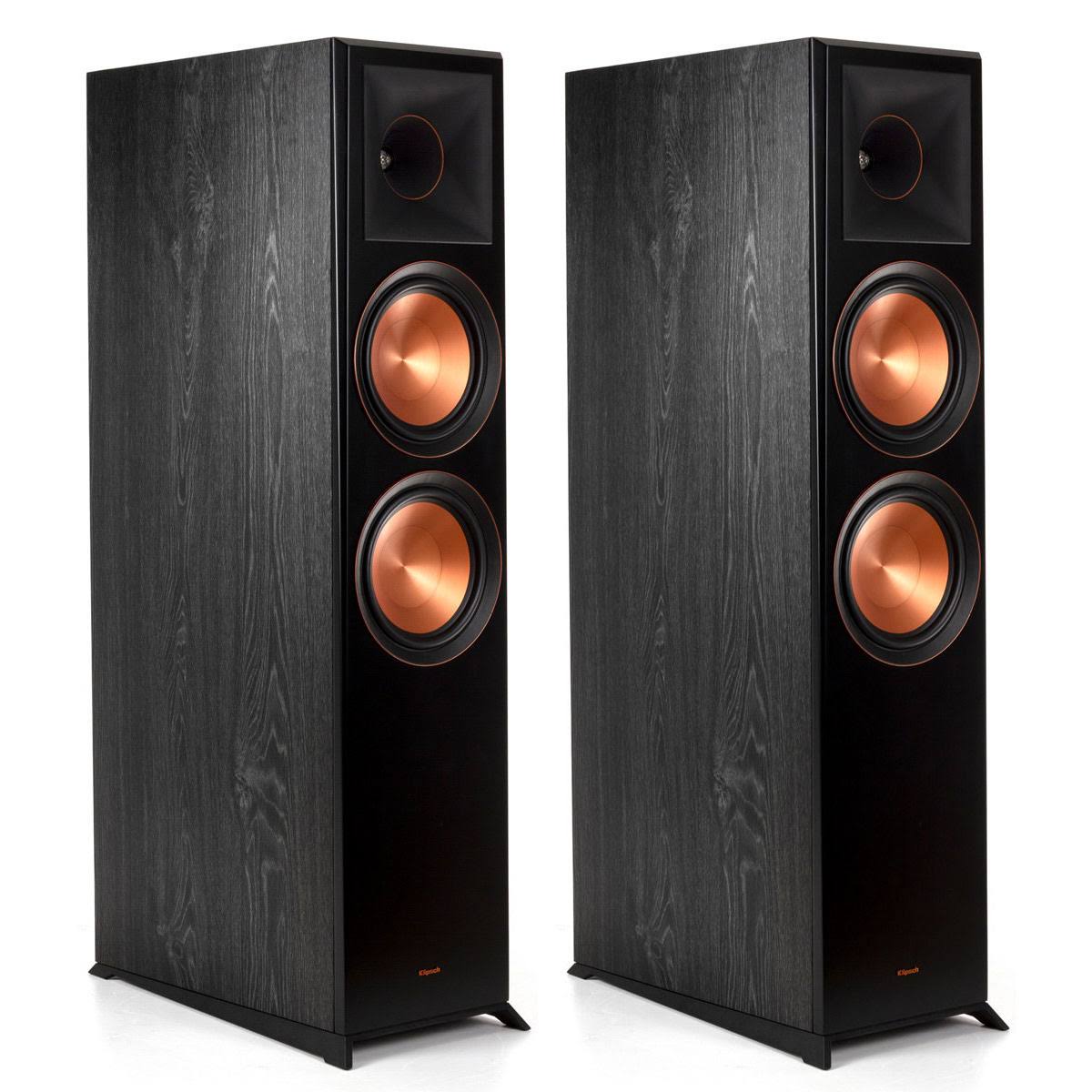 Klipsch RP8060FA Floorstanding Speakers with Dolby Atmos Pair Ebony
