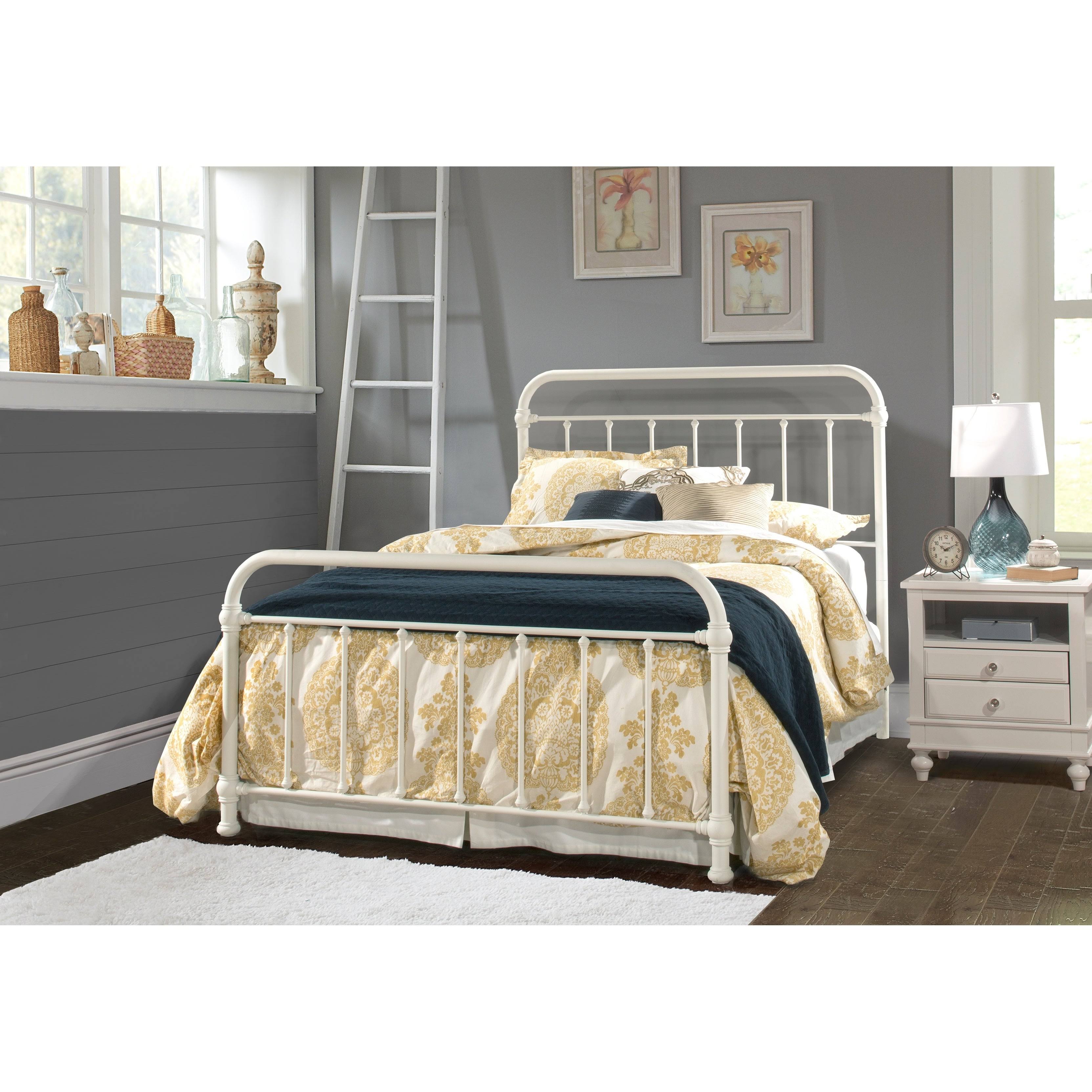 Full Kirkland Bed Set White Hillsdale Furniture WGL1s