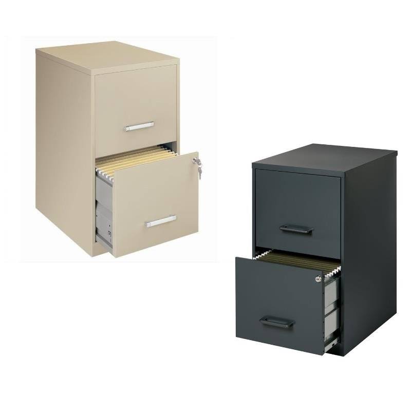 Value Pack (Set of 2) Drawer Letter File in Black and Putty WGL1s