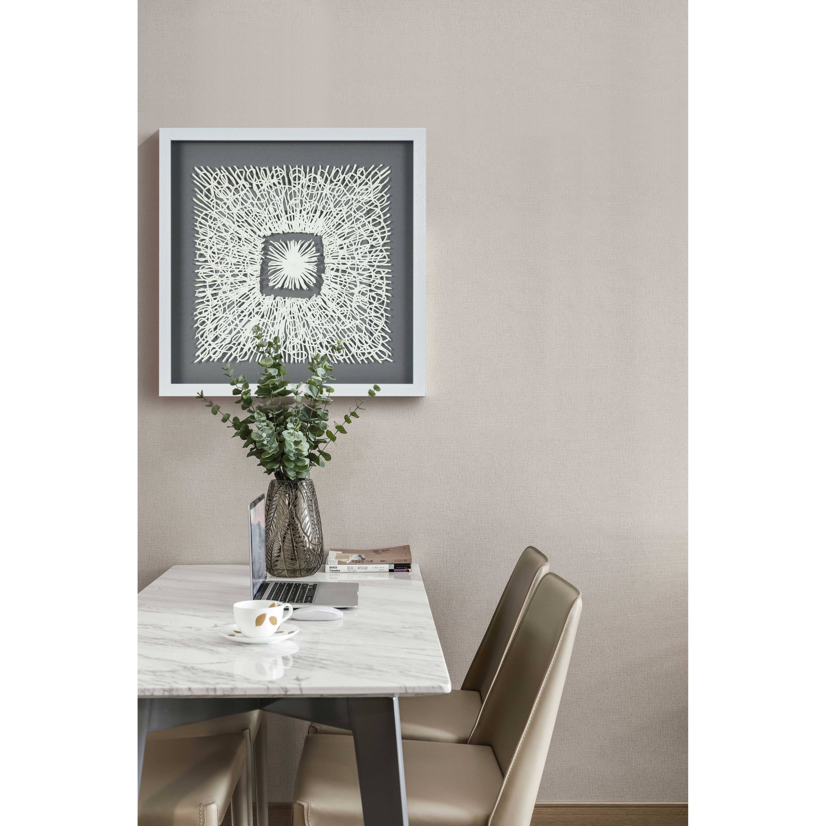 Huji Papier-Mach Strings Shadow Box Wall Decor - Style B - WGL-1-s