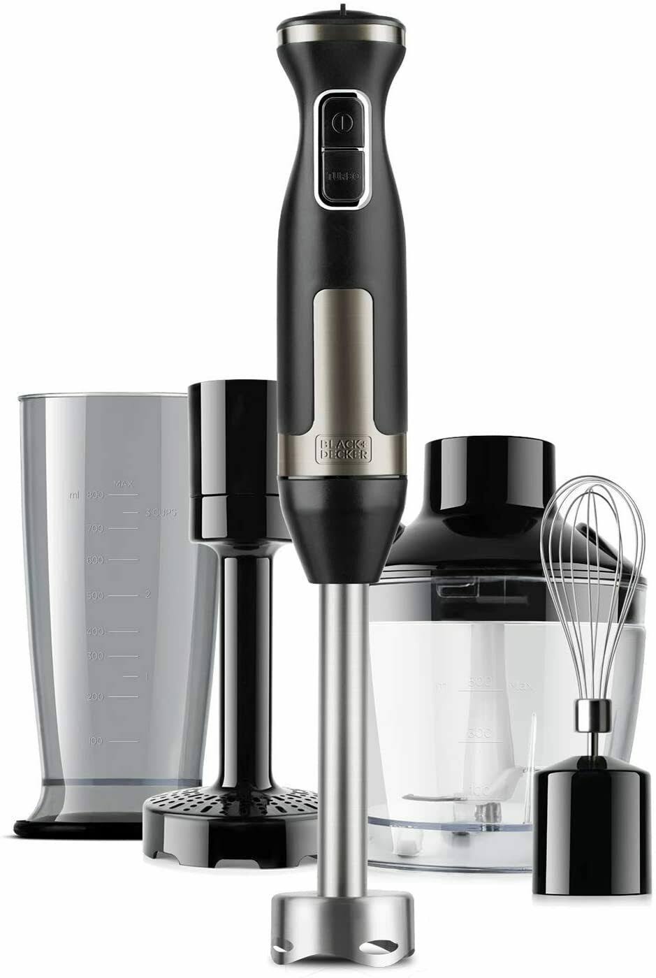 Hand-Held Blender Black & Decker BXHBA1500E 1500W INOX - WGL-1-s