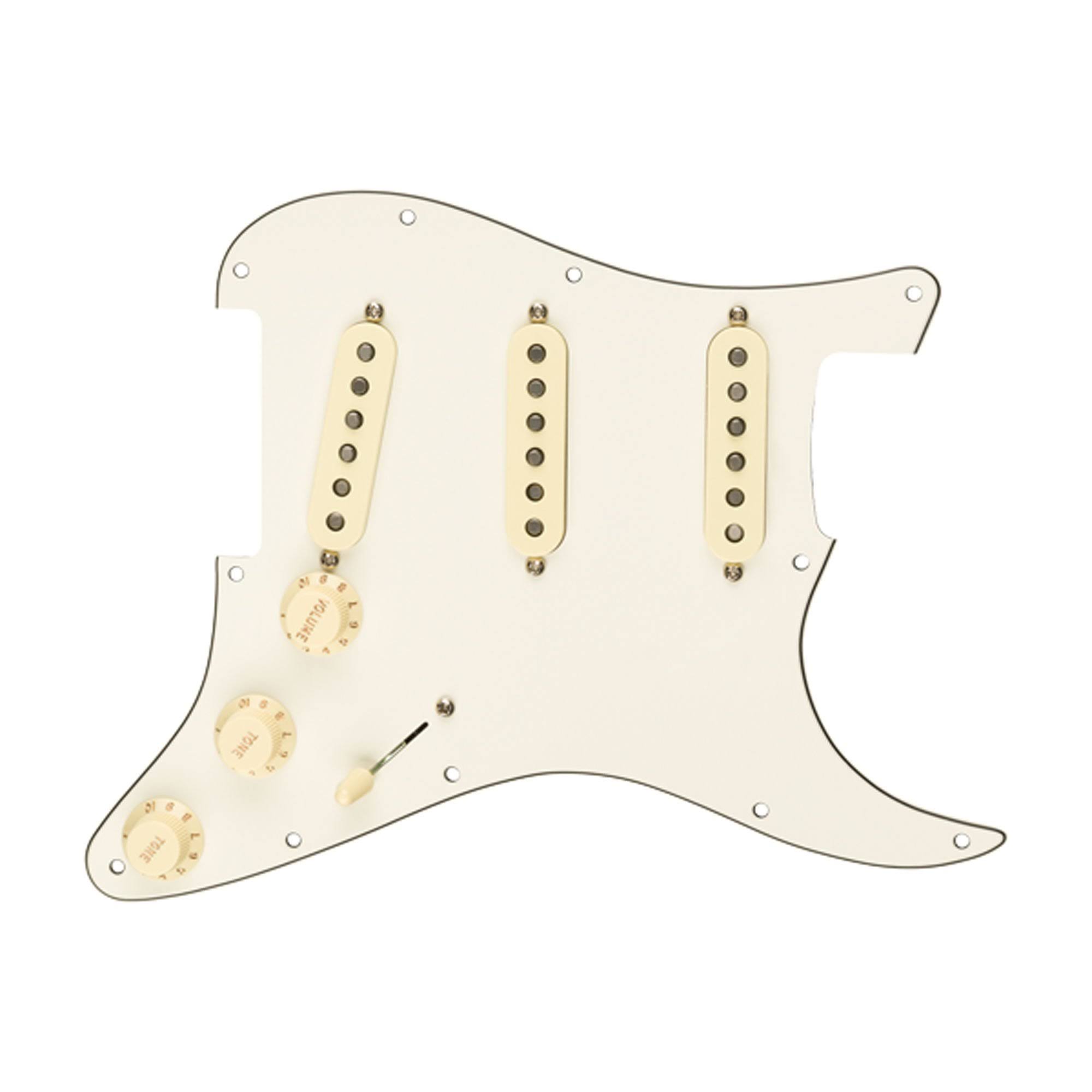 Fender Pre Wired Stratocaster Pickguard Original 5762 Sss Wgl 1 S 6663