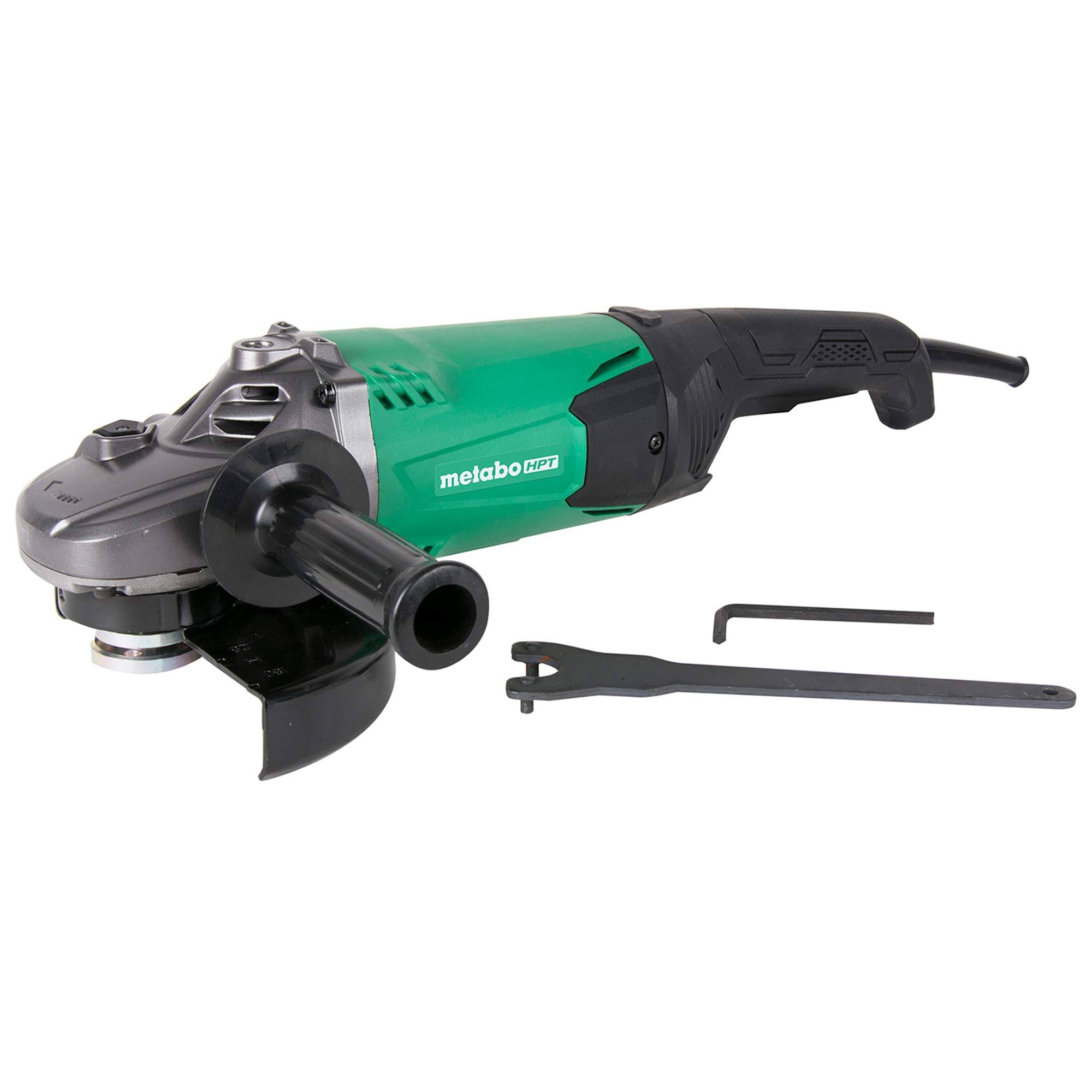 Metabo HPT G18STM 7 in. 15 Amp Trigger Switch Angle Grinder - WGL-1-s