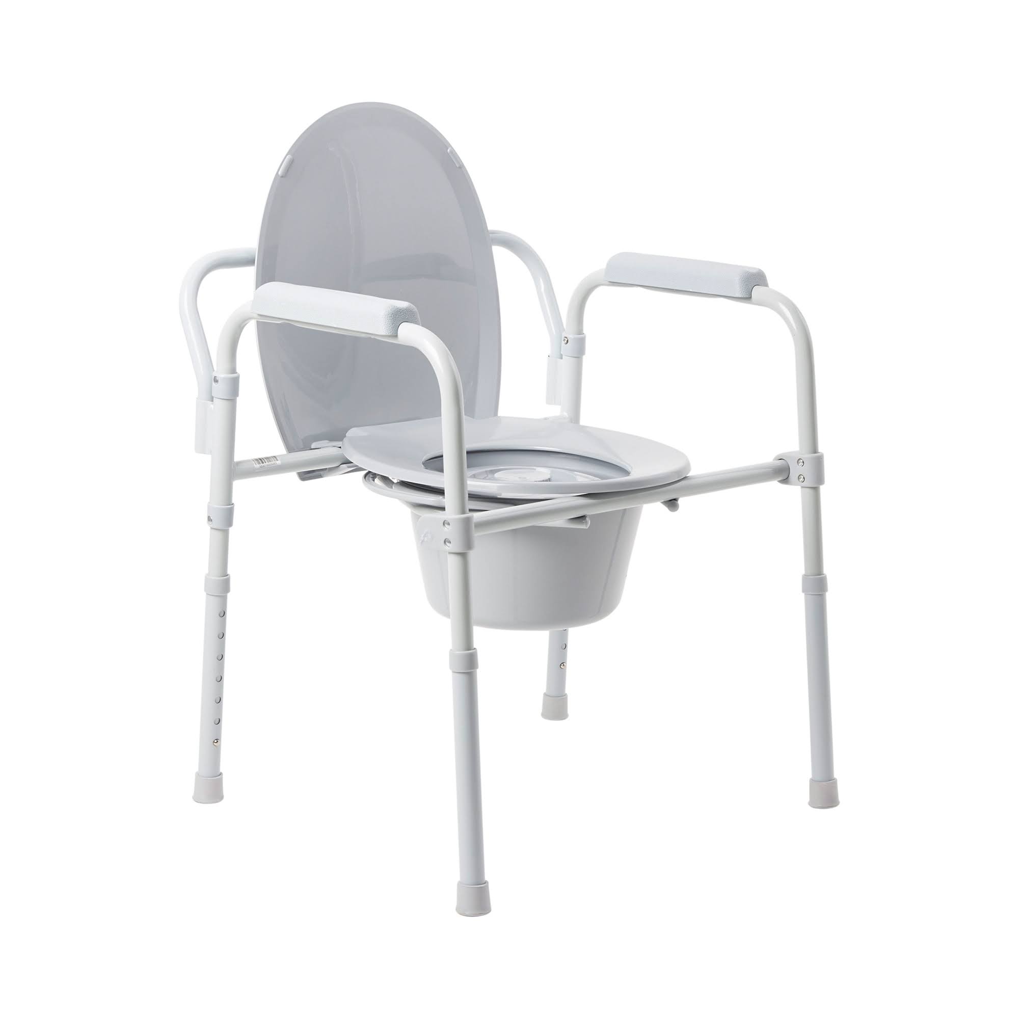 McKesson - 146-11148N-4 - Folding Commode Chair - WGL-1-s