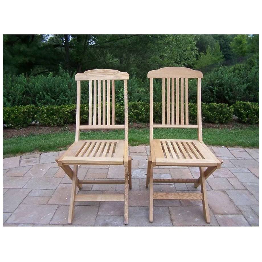 Oakland Living Folding Event Wooden Chairs WGL1s