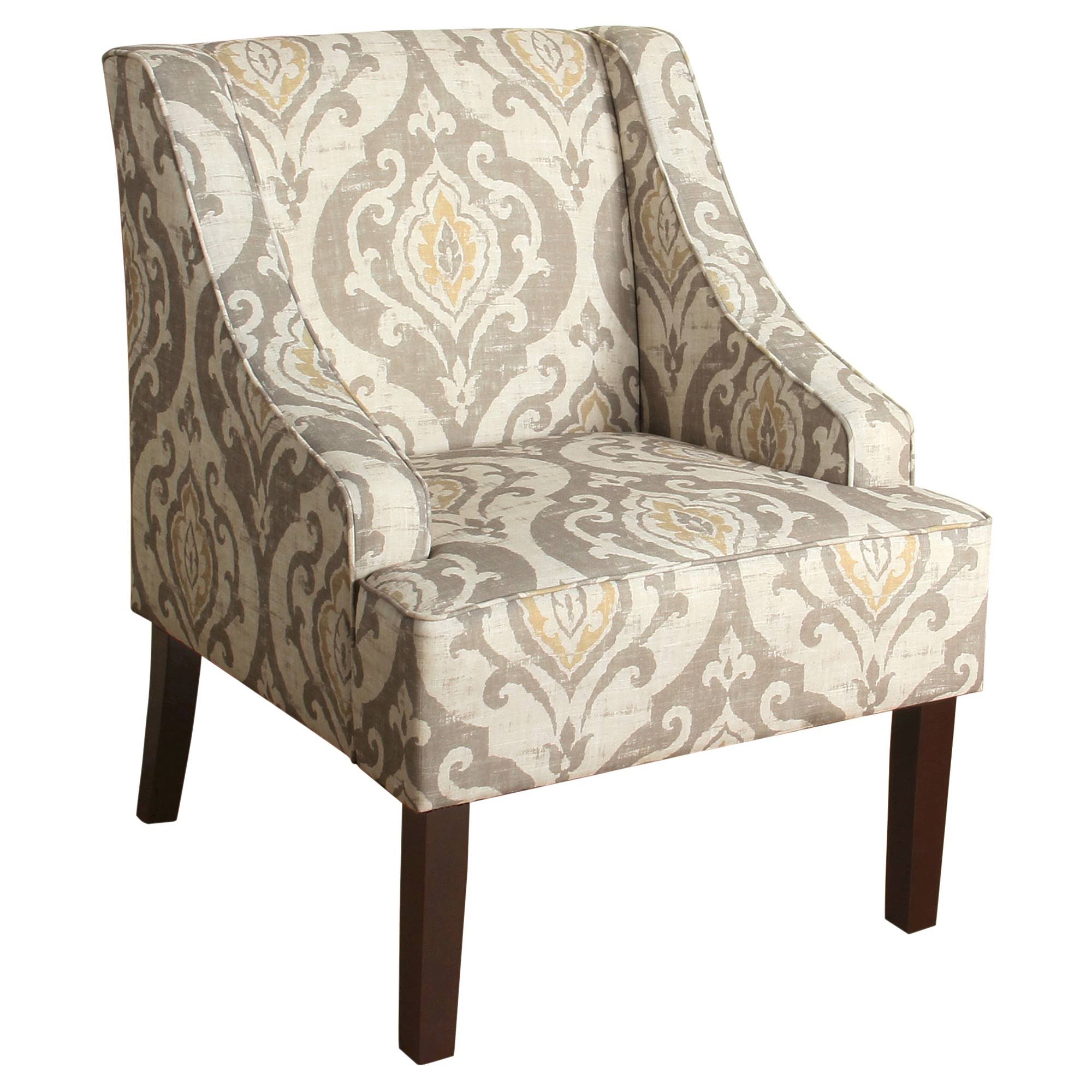 Suri Swoop Arm Accent Chair WGL1s