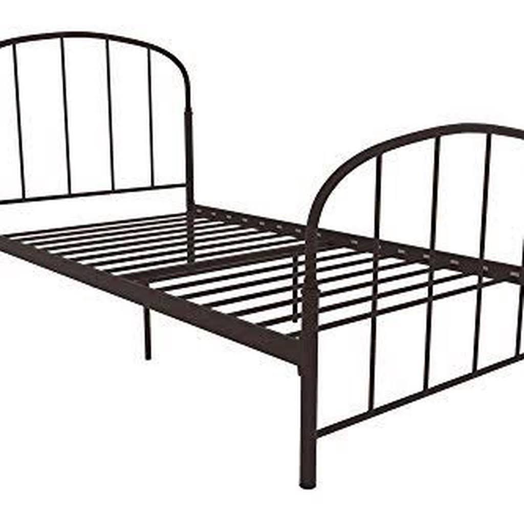 DHP Lafayette Metal Bed Frame, Twin size, Bronze WGL1s