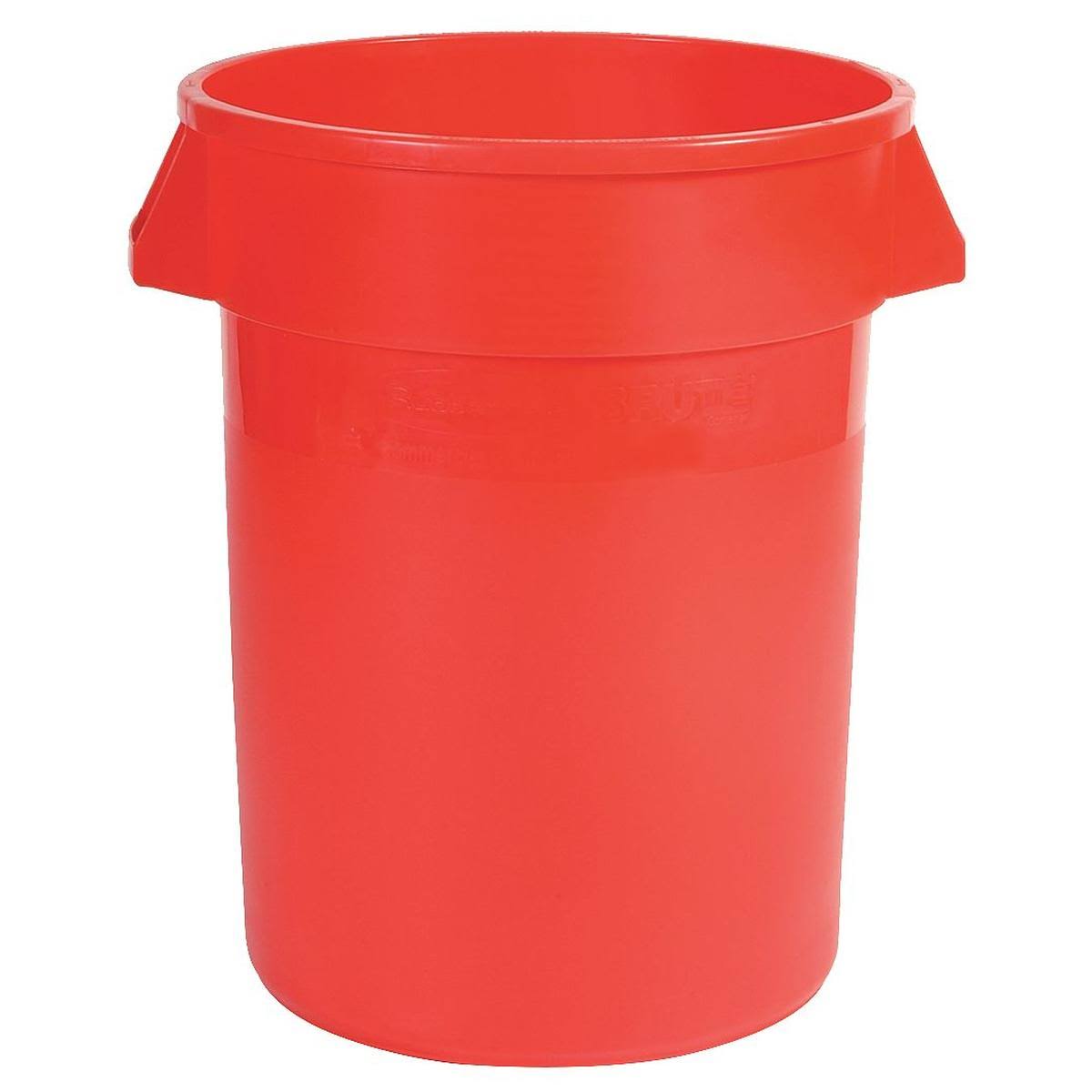 Rubbermaid 1892477 Brute 55 gal. Red Plastic Round FoodGrade Waste