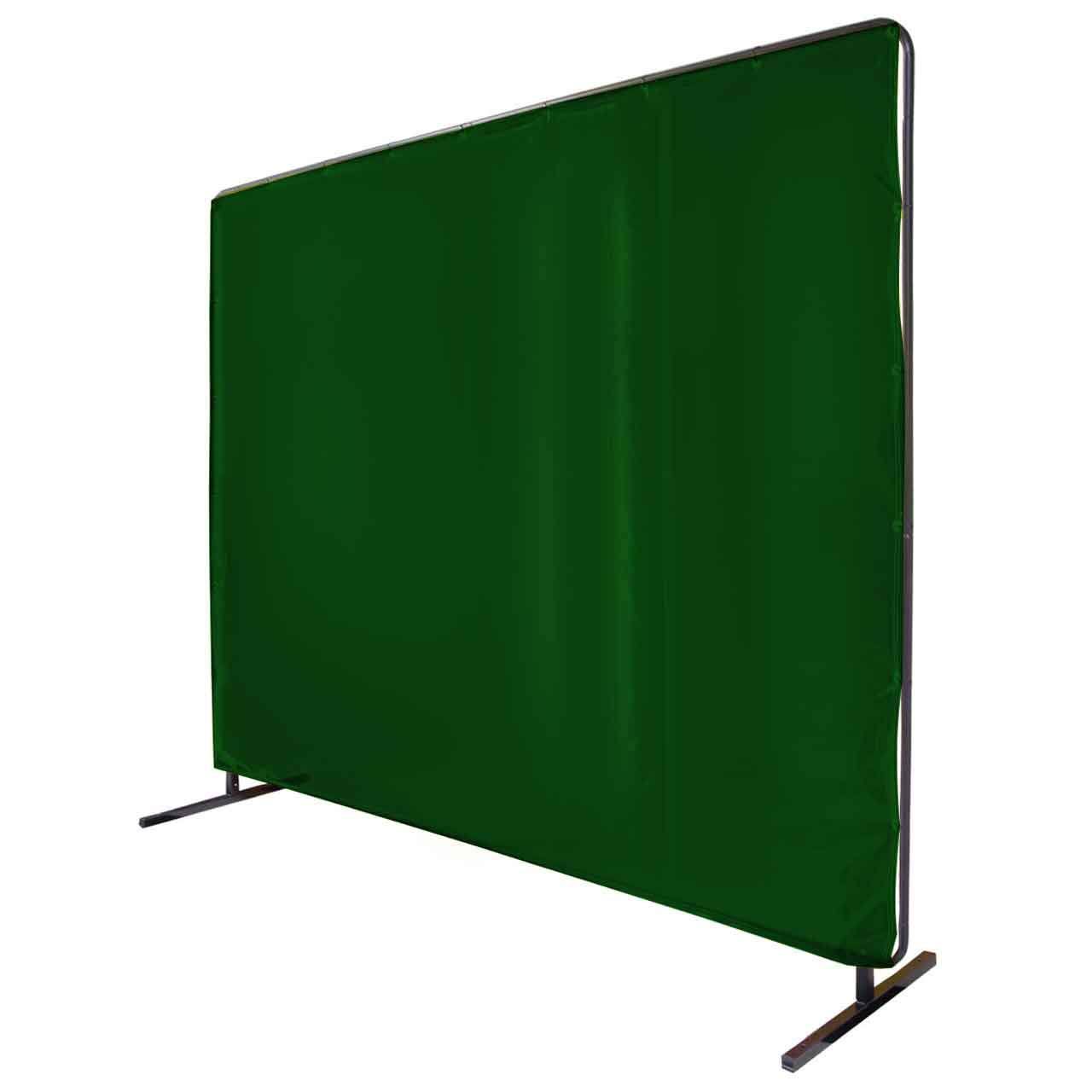 Black Stallion 6 ft. x 8 ft. Welding Screen Green WGL1s