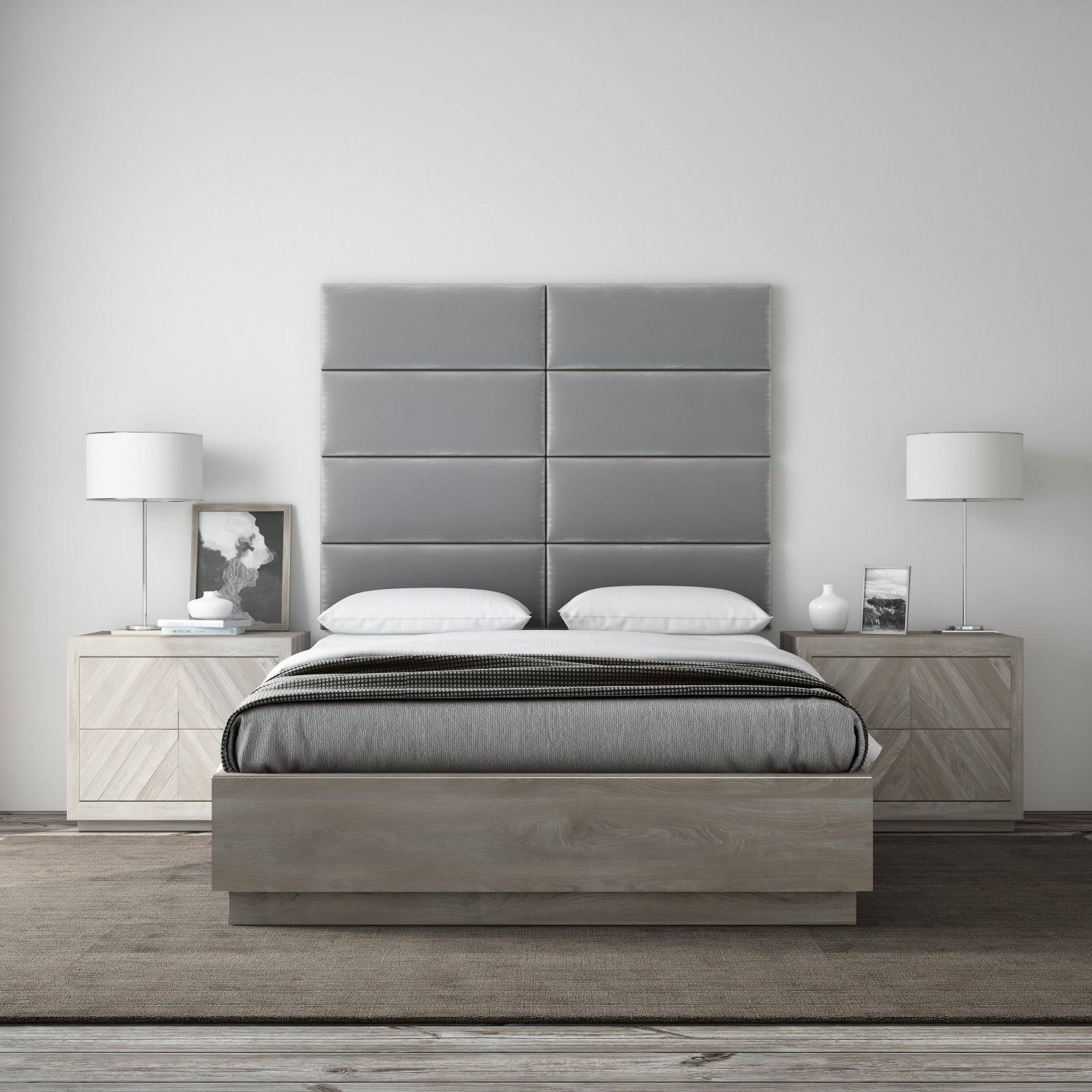 Upholstered Wall Panels Smoke Gray WGL1s