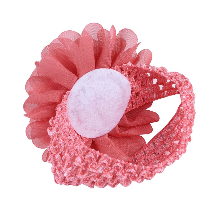Fashion Chiffon Mesh Flower Hairband Set WGL1s