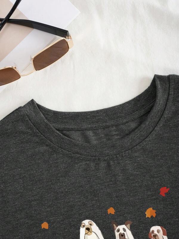 Halloween Print Tee