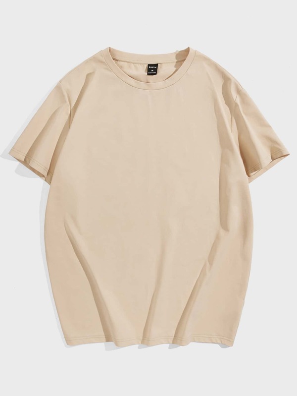 Men Mountain & Letter Graphic Tee