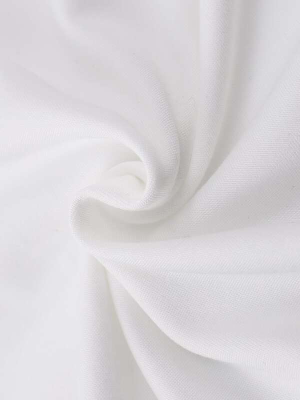 Men Striped & Letter Graphic Tee