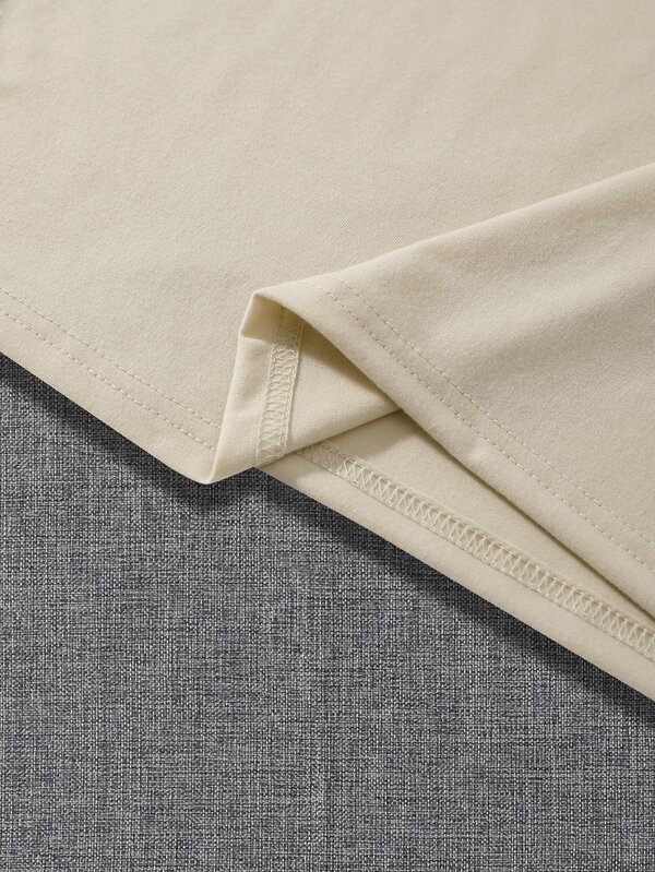 Men Letter Graphic Tee